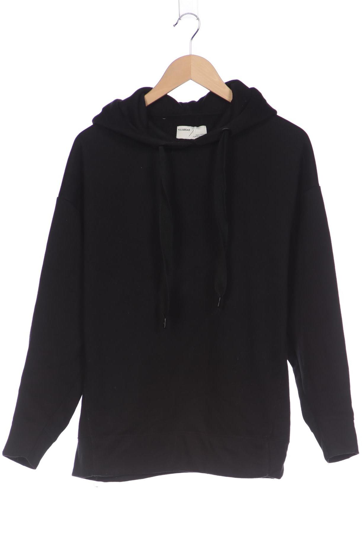 

Pull & Bear Damen Kapuzenpullover, schwarz