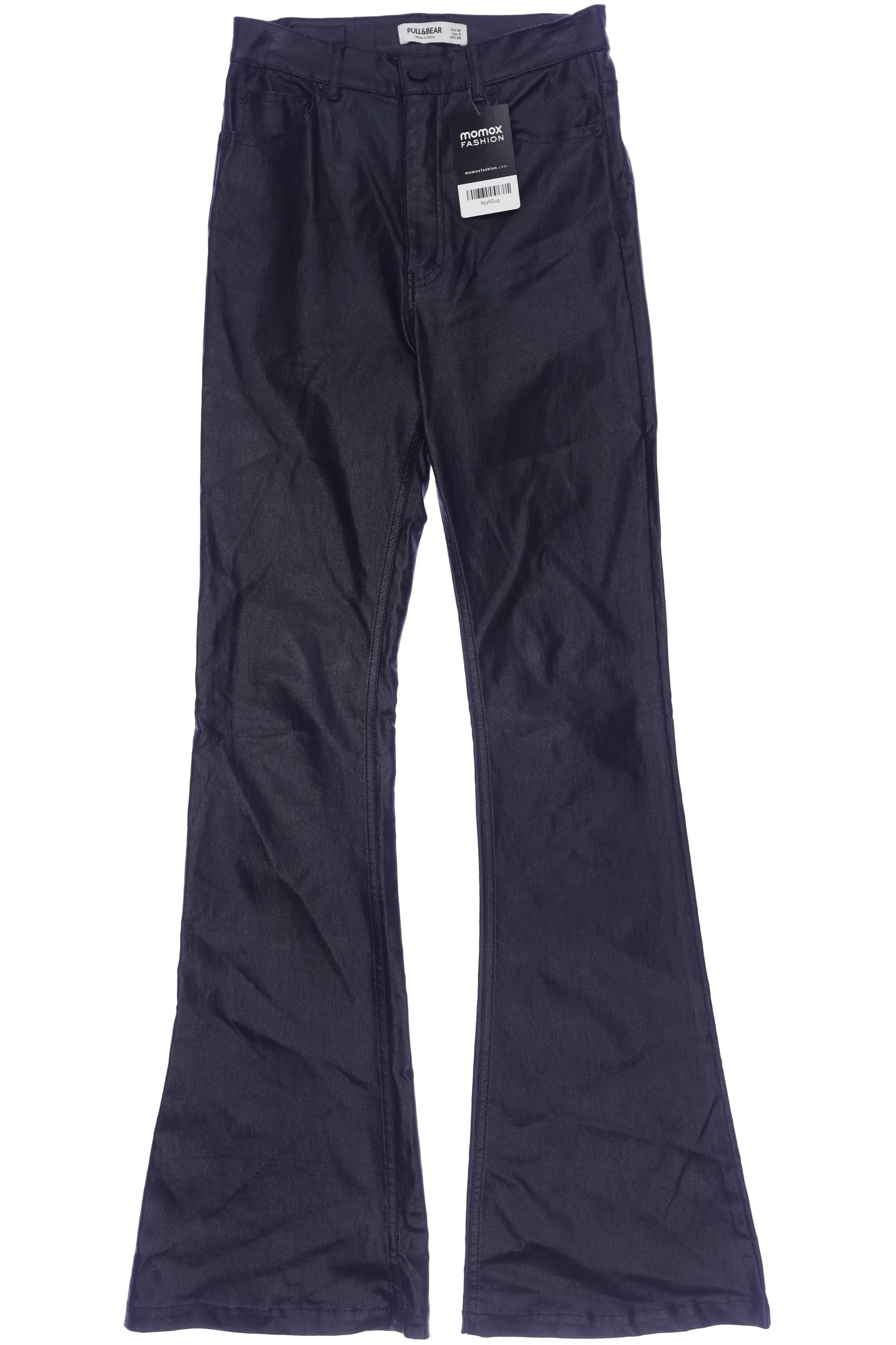 

Pull & Bear Damen Stoffhose, marineblau, Gr. 36