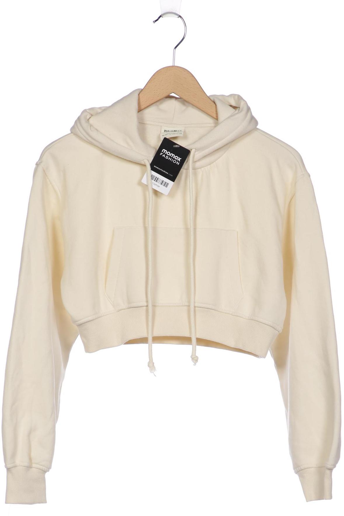 

Pull & Bear Damen Kapuzenpullover, cremeweiß