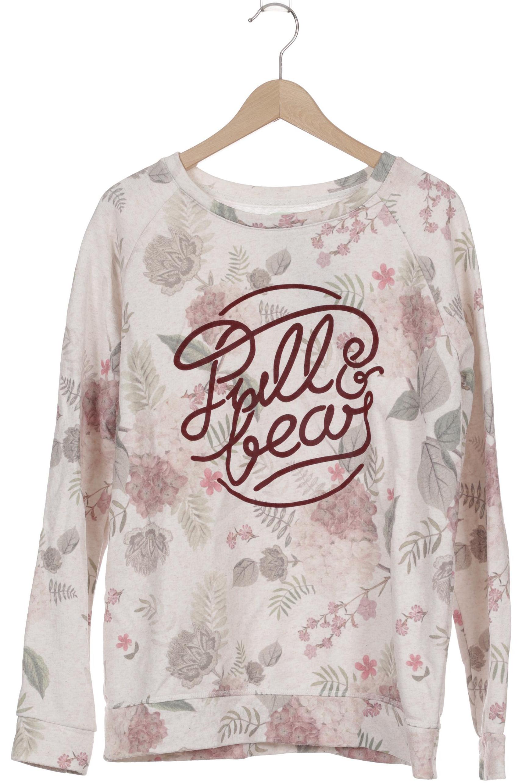 

Pull & Bear Damen Sweatshirt, beige, Gr.