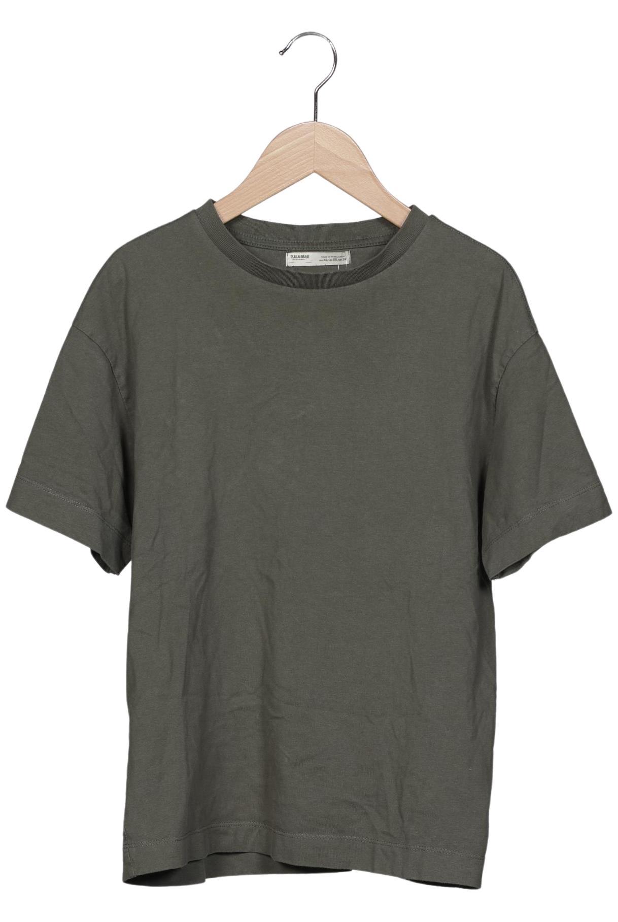 

Pull & Bear Damen T-Shirt, grün, Gr. 34