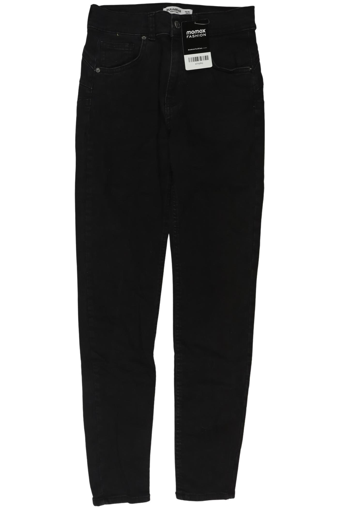 

Pull & Bear Damen Jeans, schwarz, Gr. 36