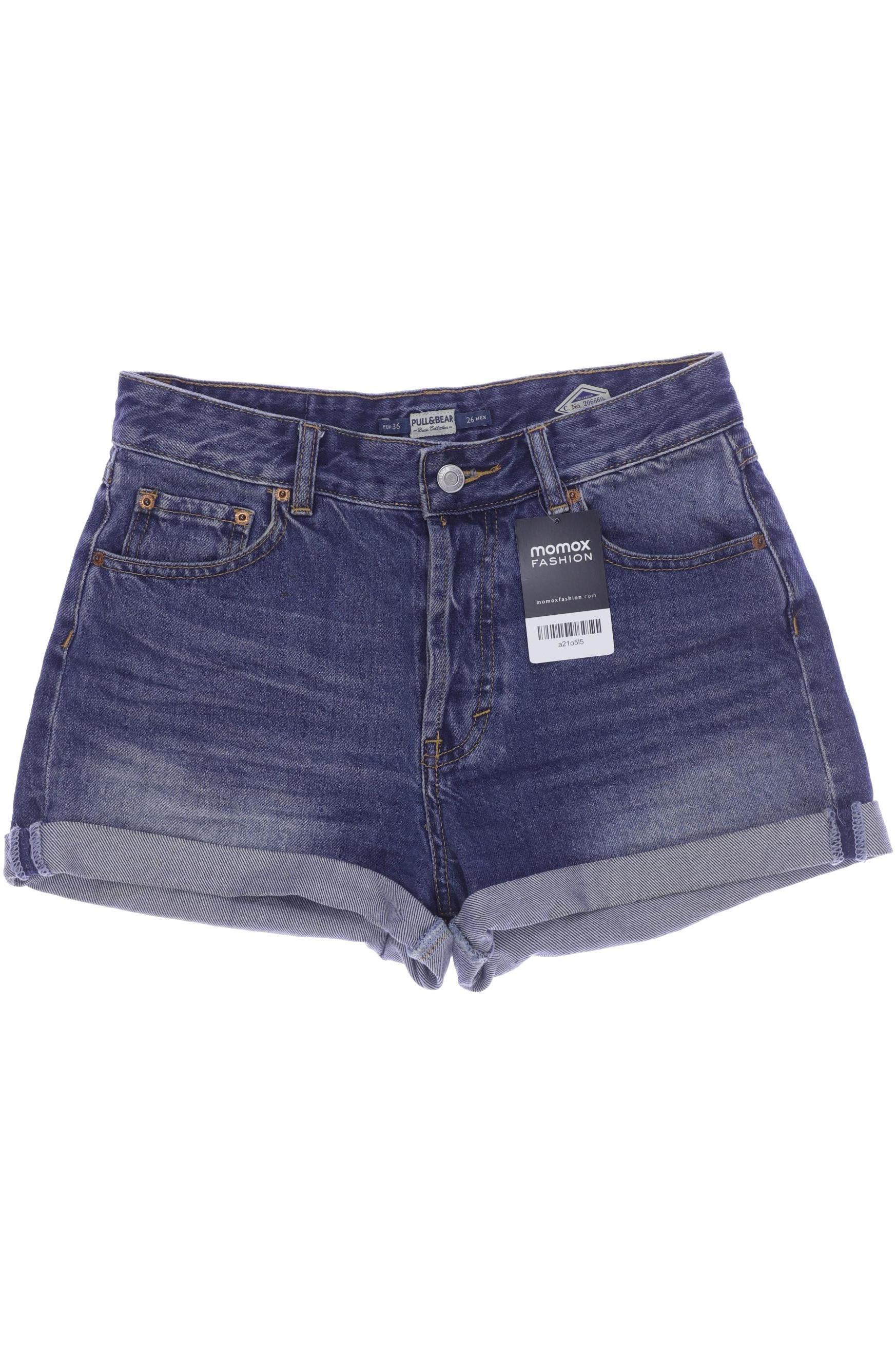 

Pull & Bear Damen Shorts, blau, Gr. 36