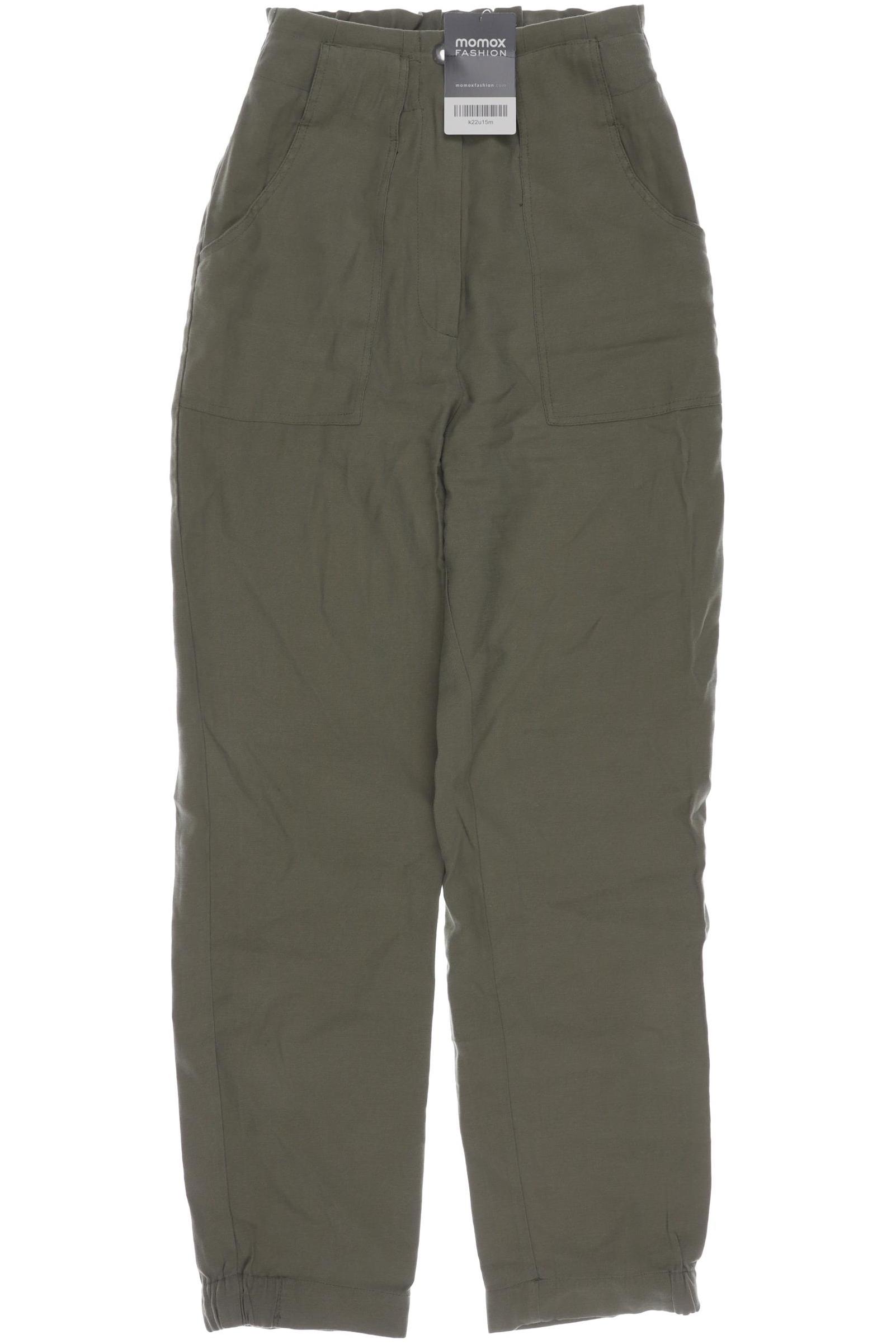 

Pull & Bear Damen Stoffhose, grün, Gr. 0
