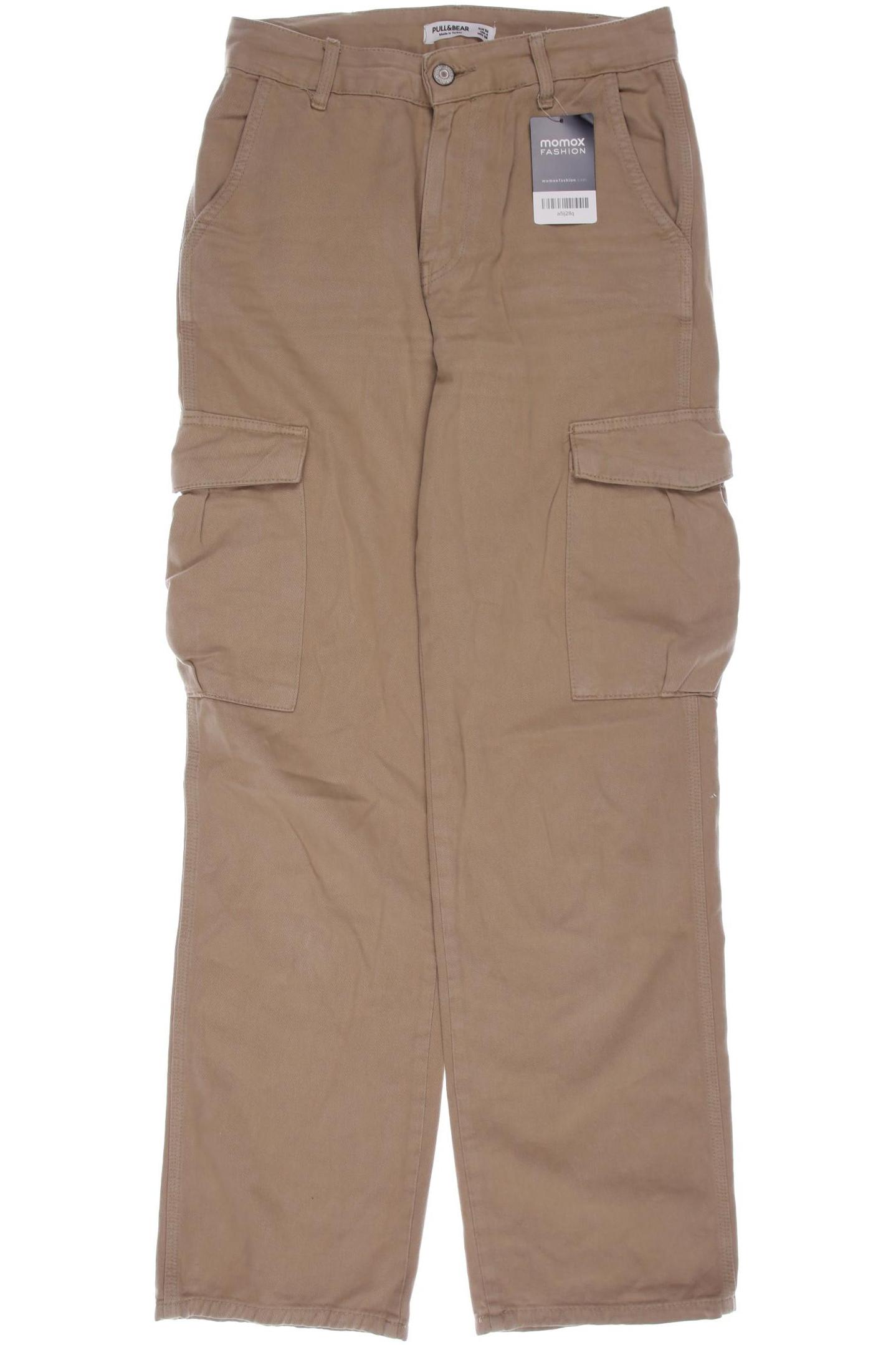 

Pull & Bear Damen Stoffhose, beige