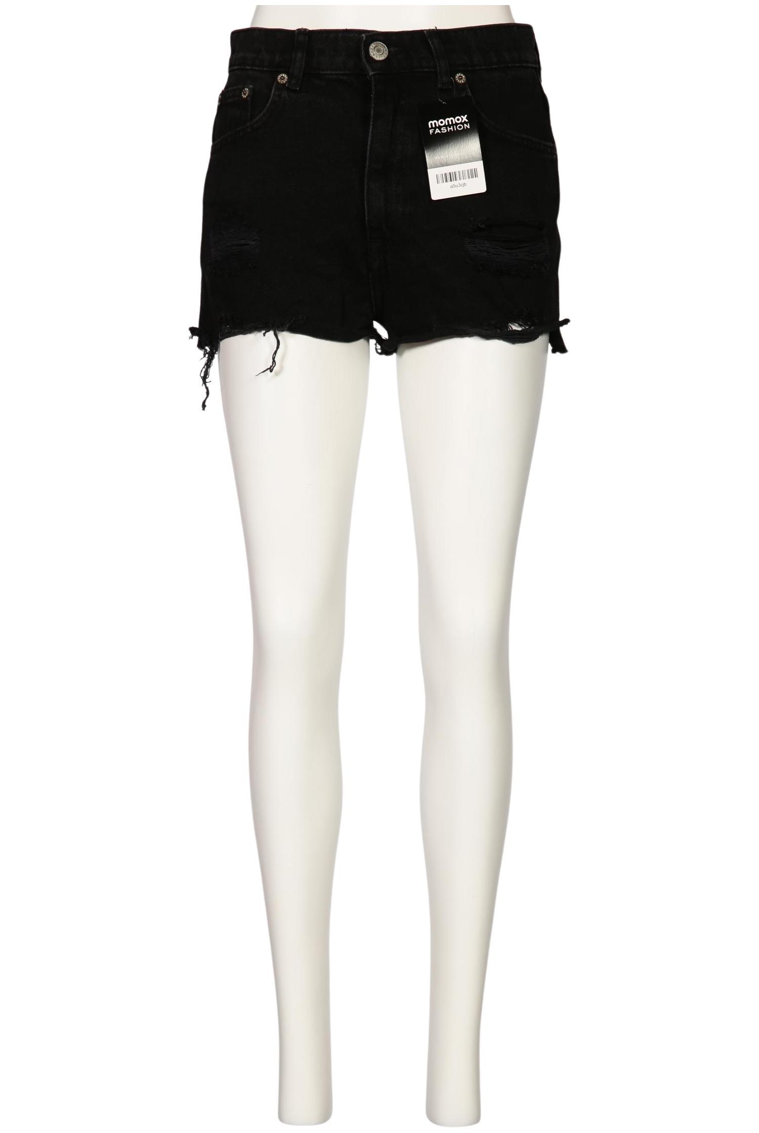 

Pull & Bear Damen Shorts, schwarz, Gr. 36