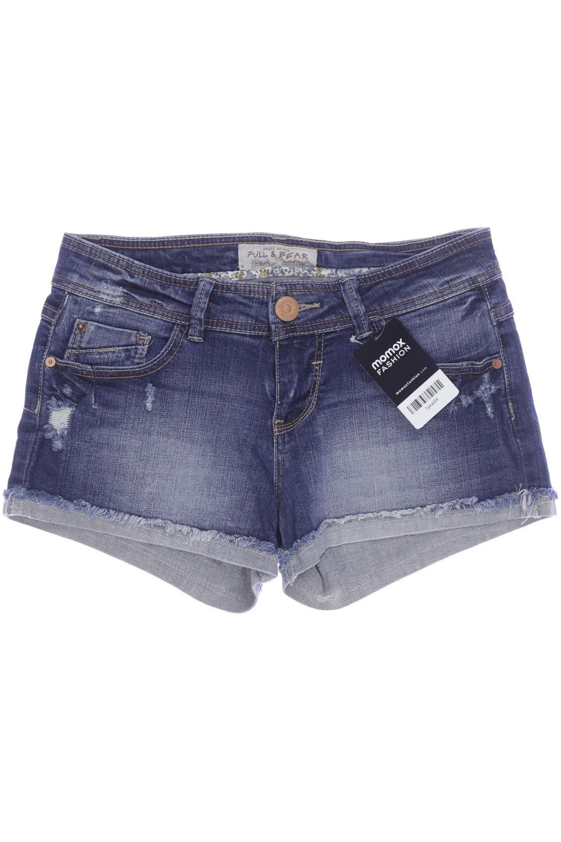 

Pull & Bear Damen Shorts, blau, Gr. 36
