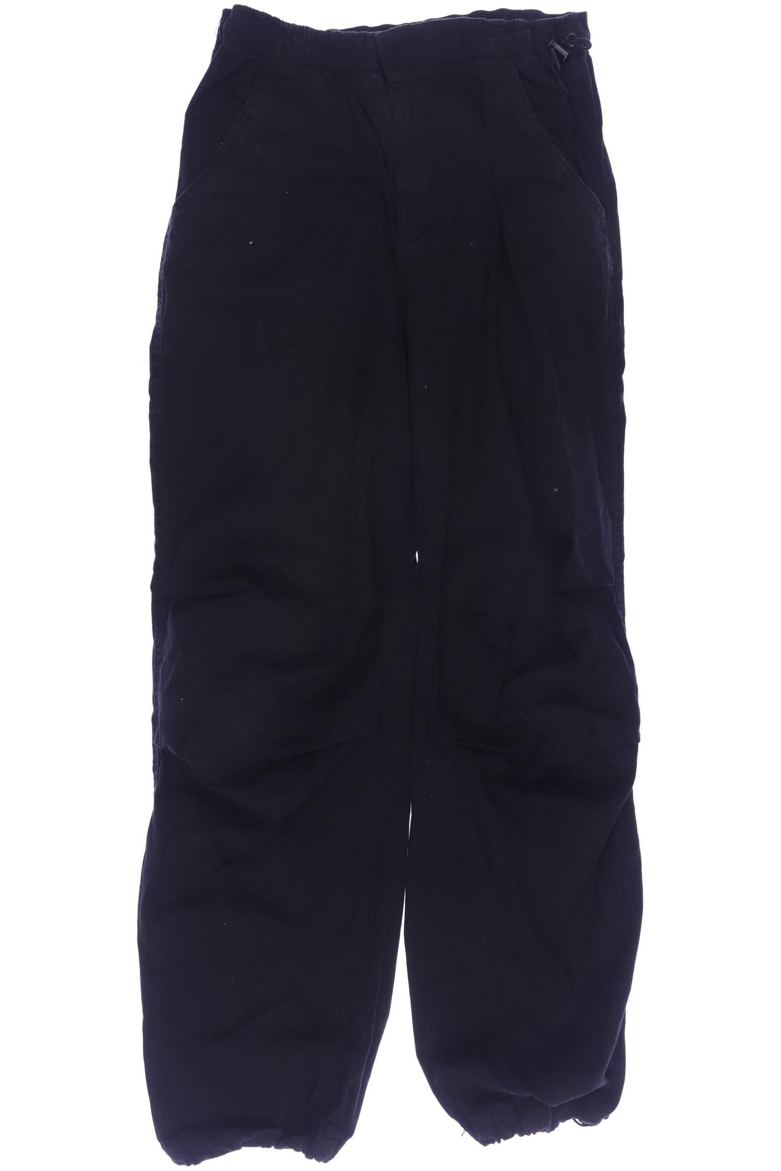 

Pull & Bear Damen Stoffhose, schwarz, Gr. 0