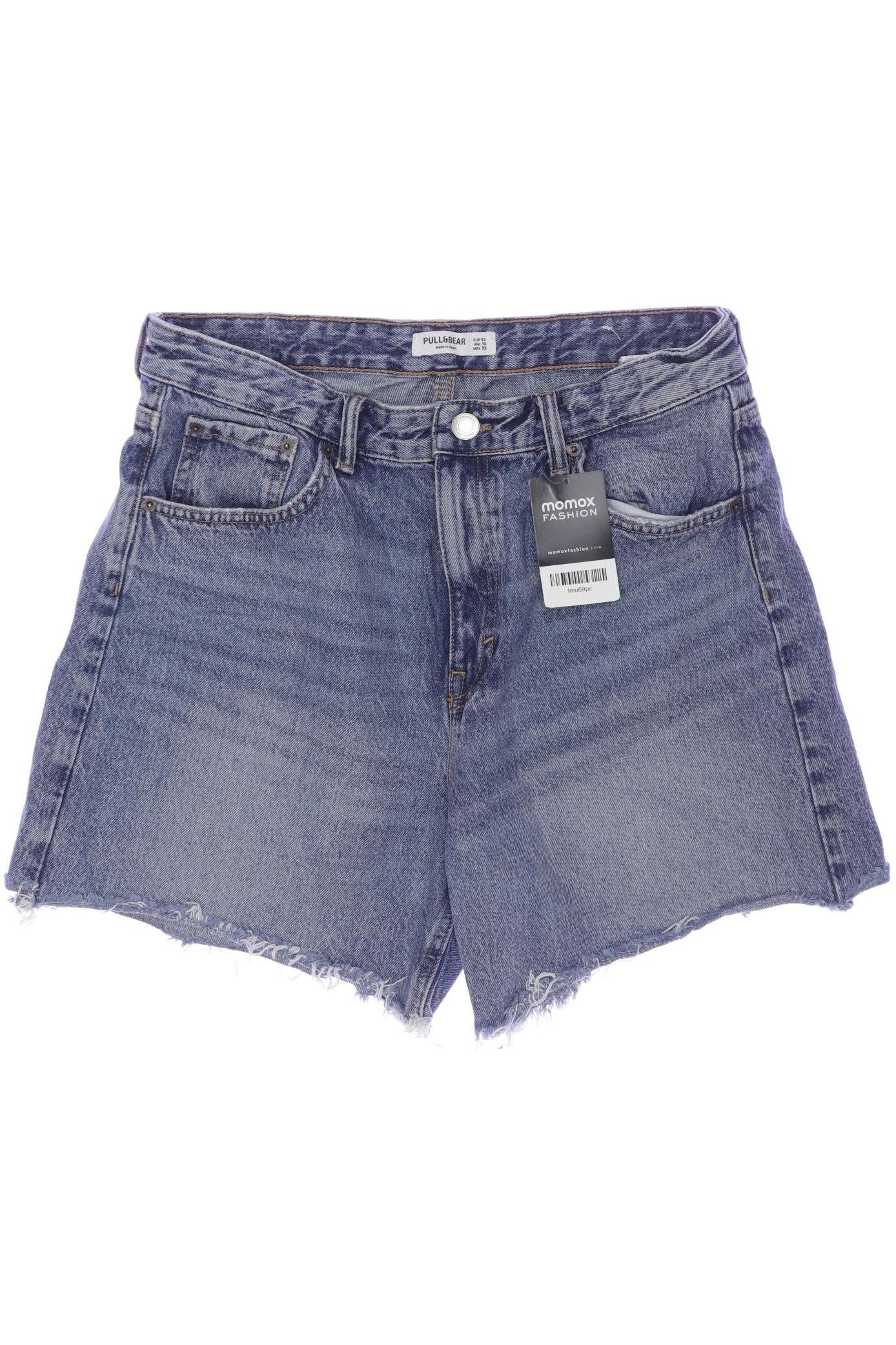 

Pull & Bear Damen Shorts, blau, Gr. 42