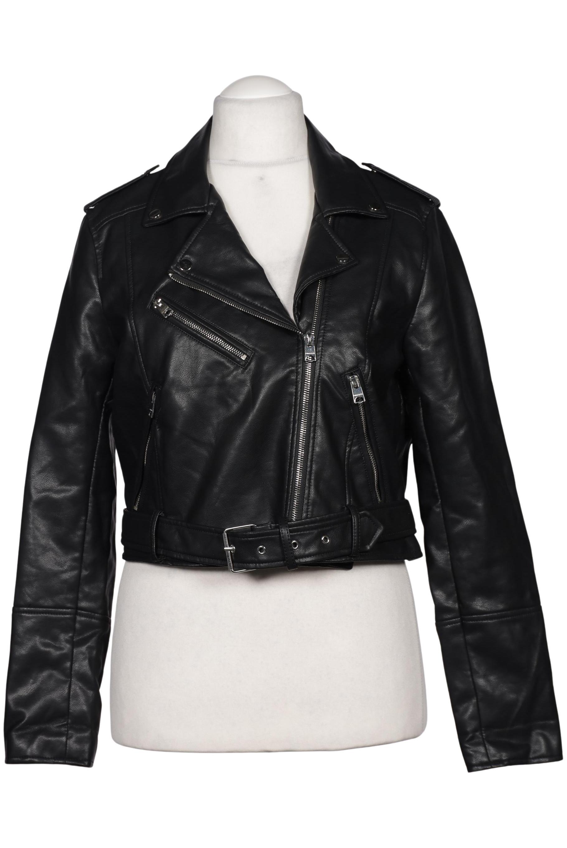 

Pull & Bear Damen Jacke, schwarz, Gr. 44