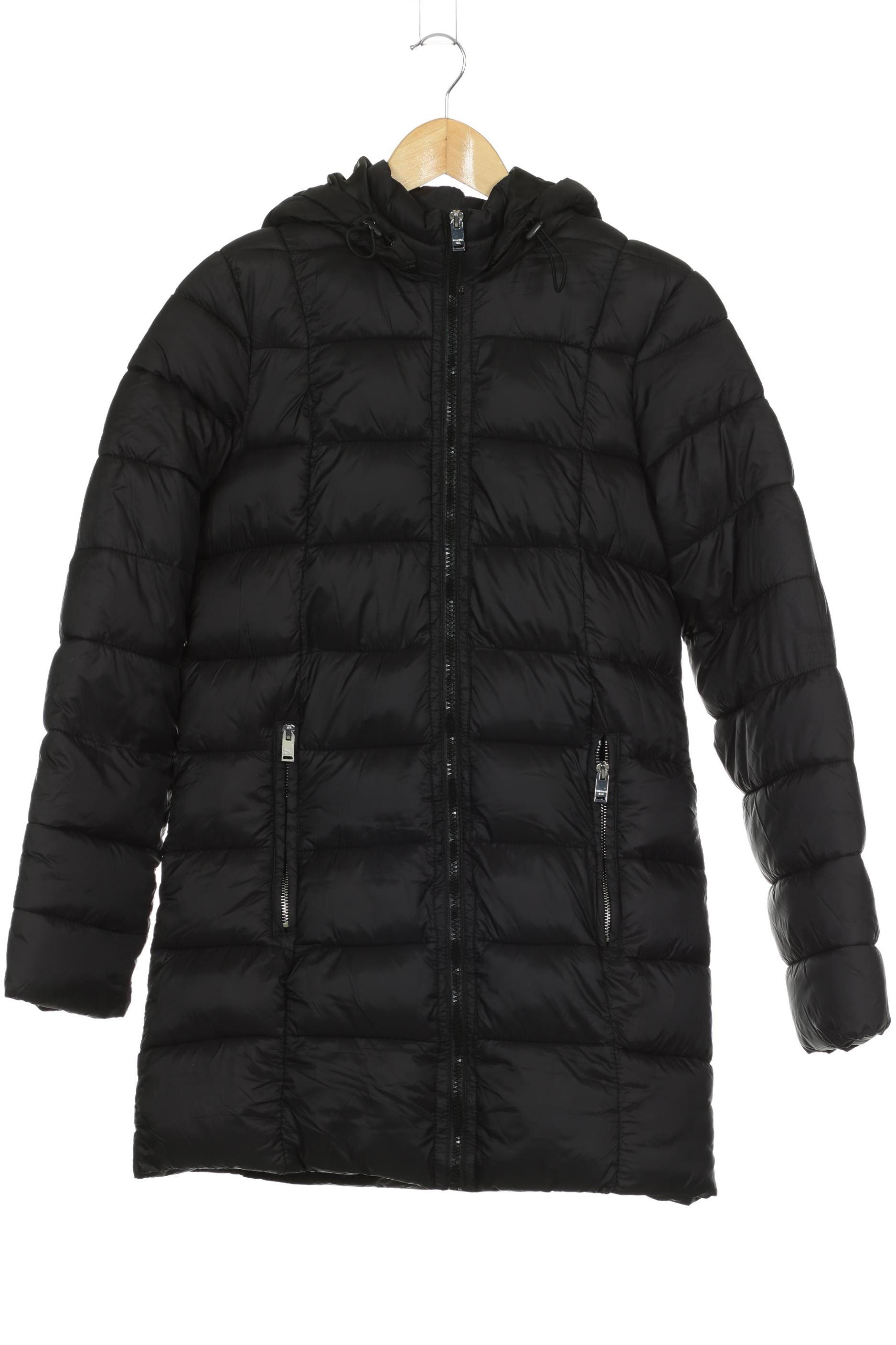 

Pull & Bear Damen Mantel, schwarz, Gr. 42
