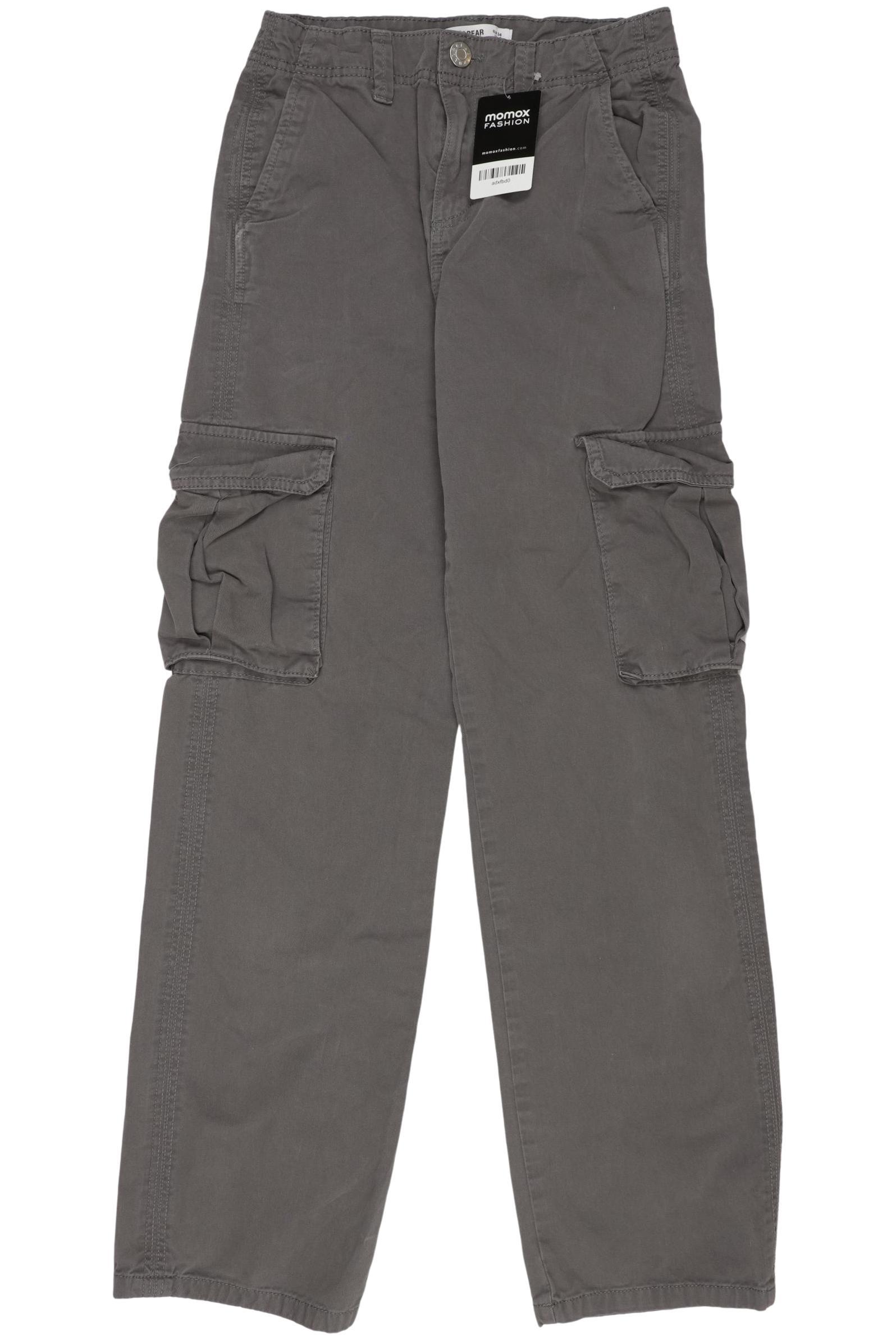 

Pull & Bear Damen Stoffhose, grau, Gr. 34