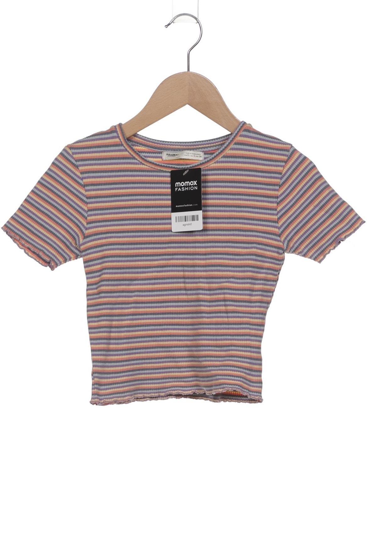

Pull & Bear Damen T-Shirt, mehrfarbig, Gr. 36