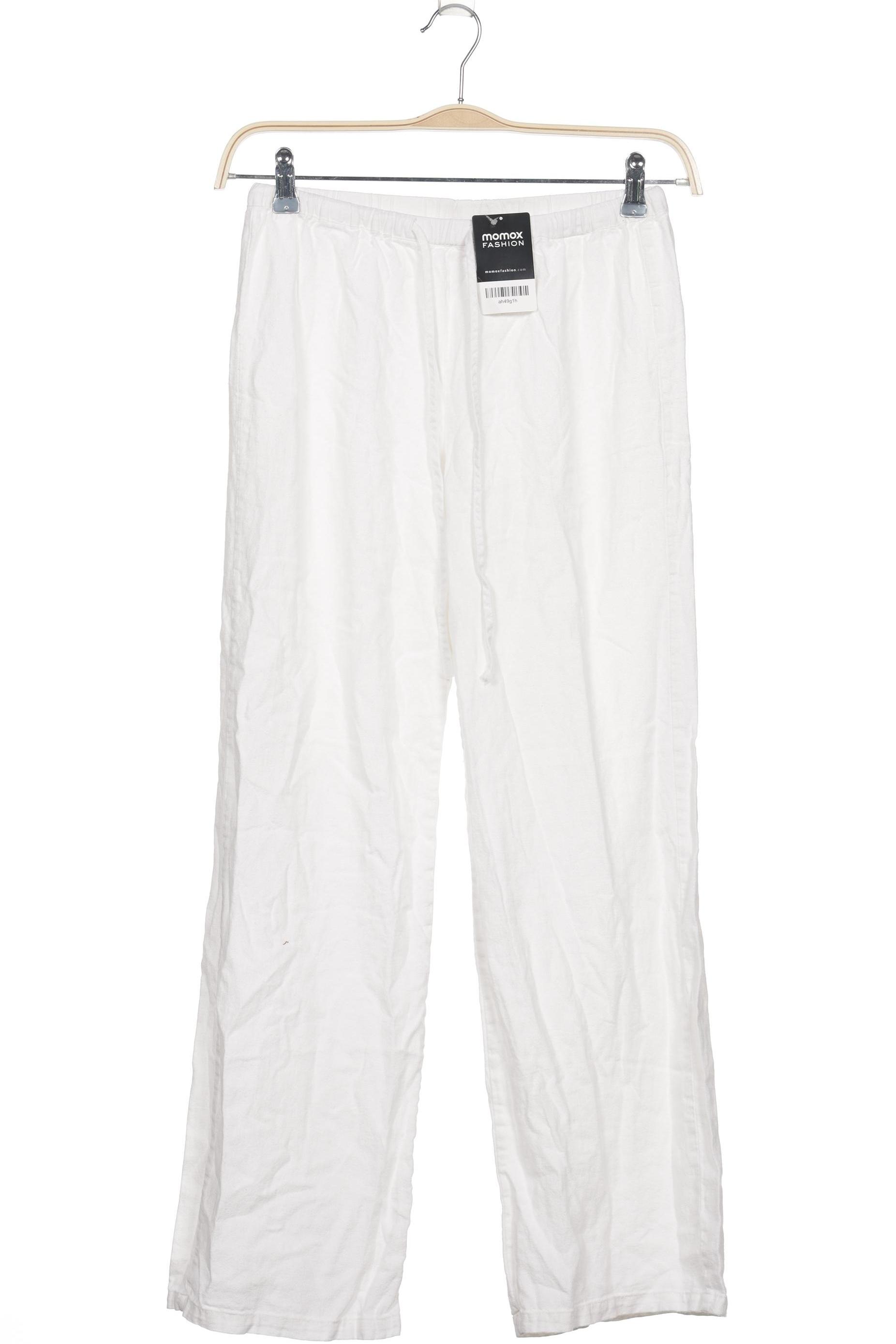 

Pull & Bear Damen Stoffhose, cremeweiß, Gr. 0