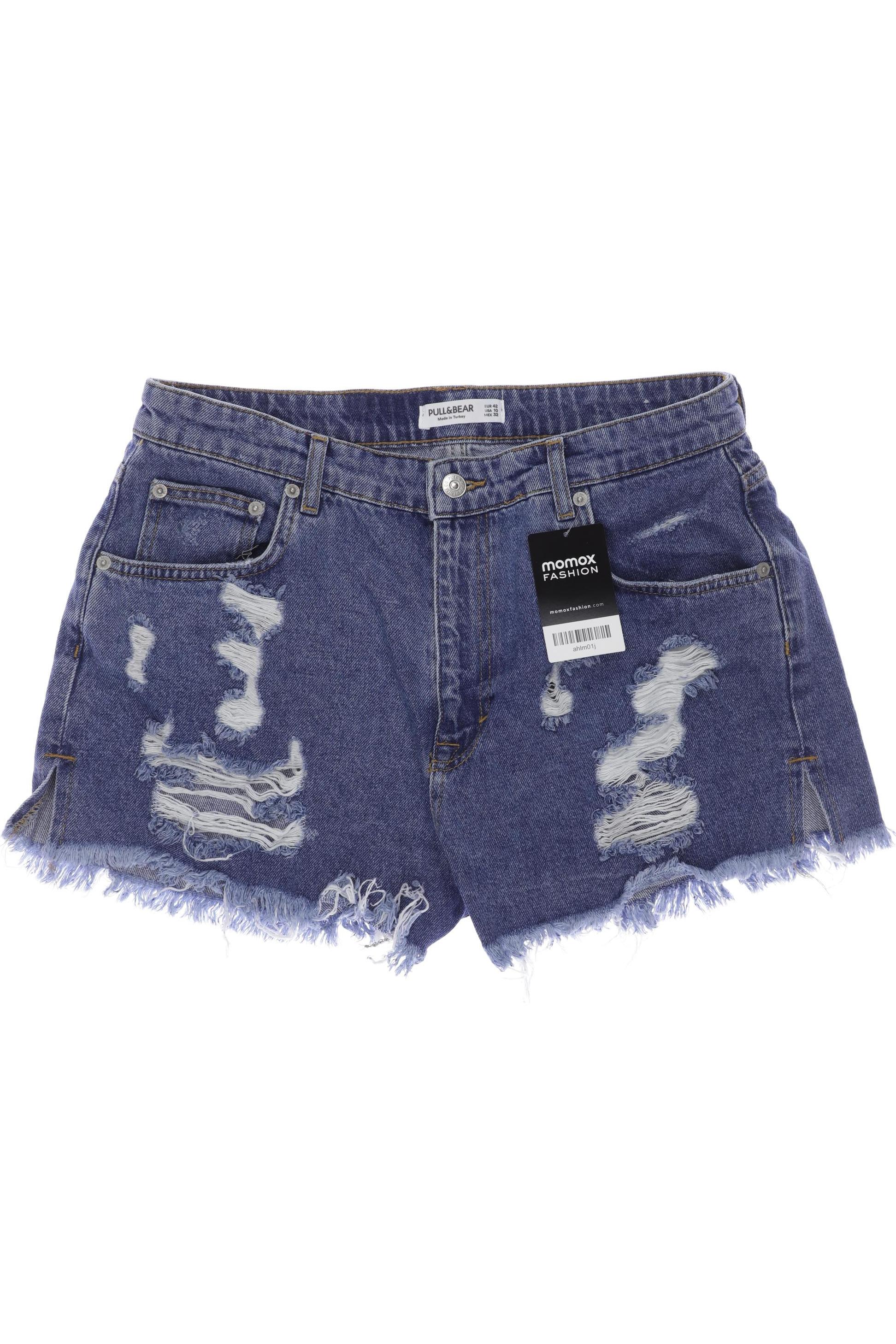

Pull & Bear Damen Shorts, blau, Gr. 42