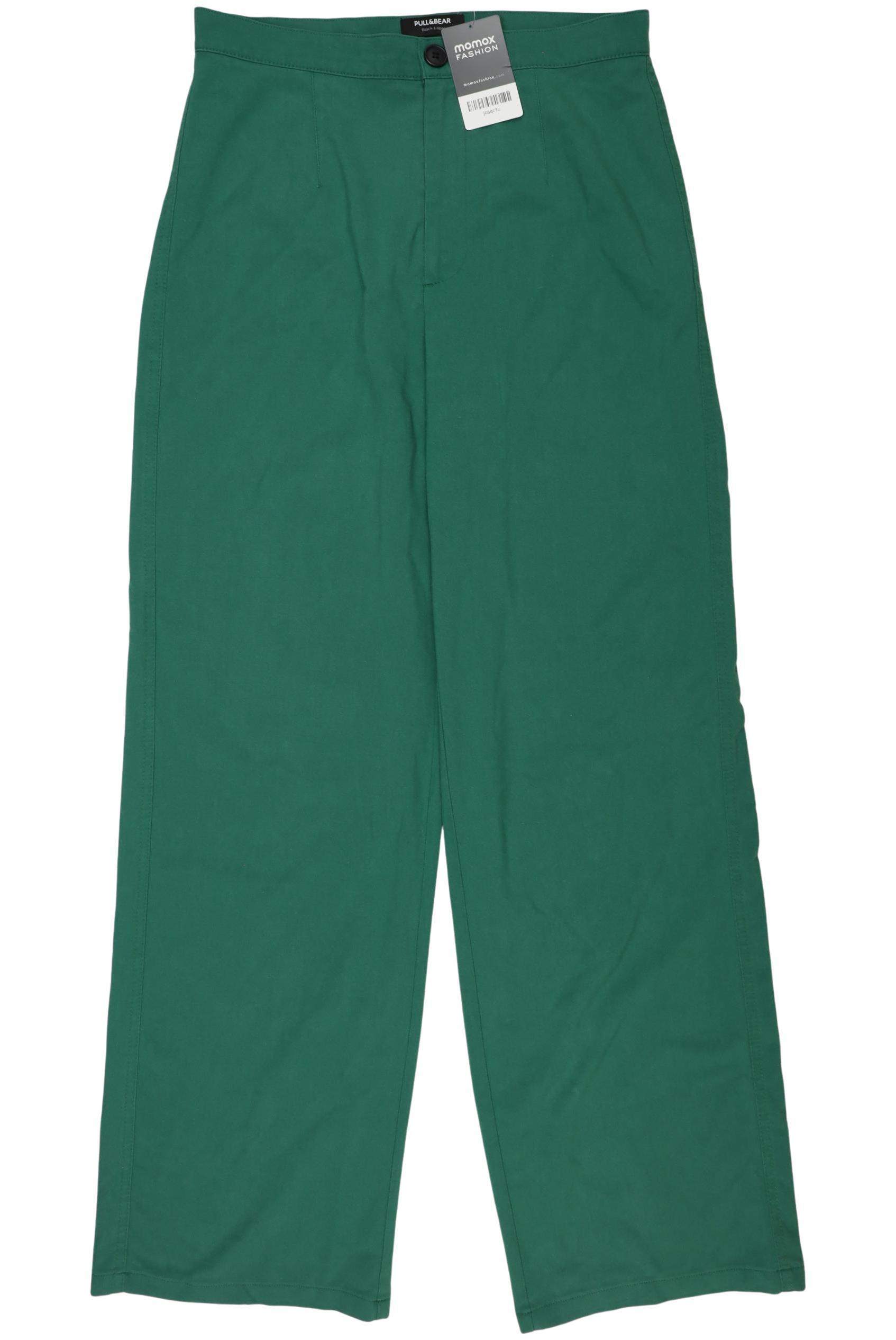 

Pull & Bear Damen Stoffhose, grün, Gr. 0