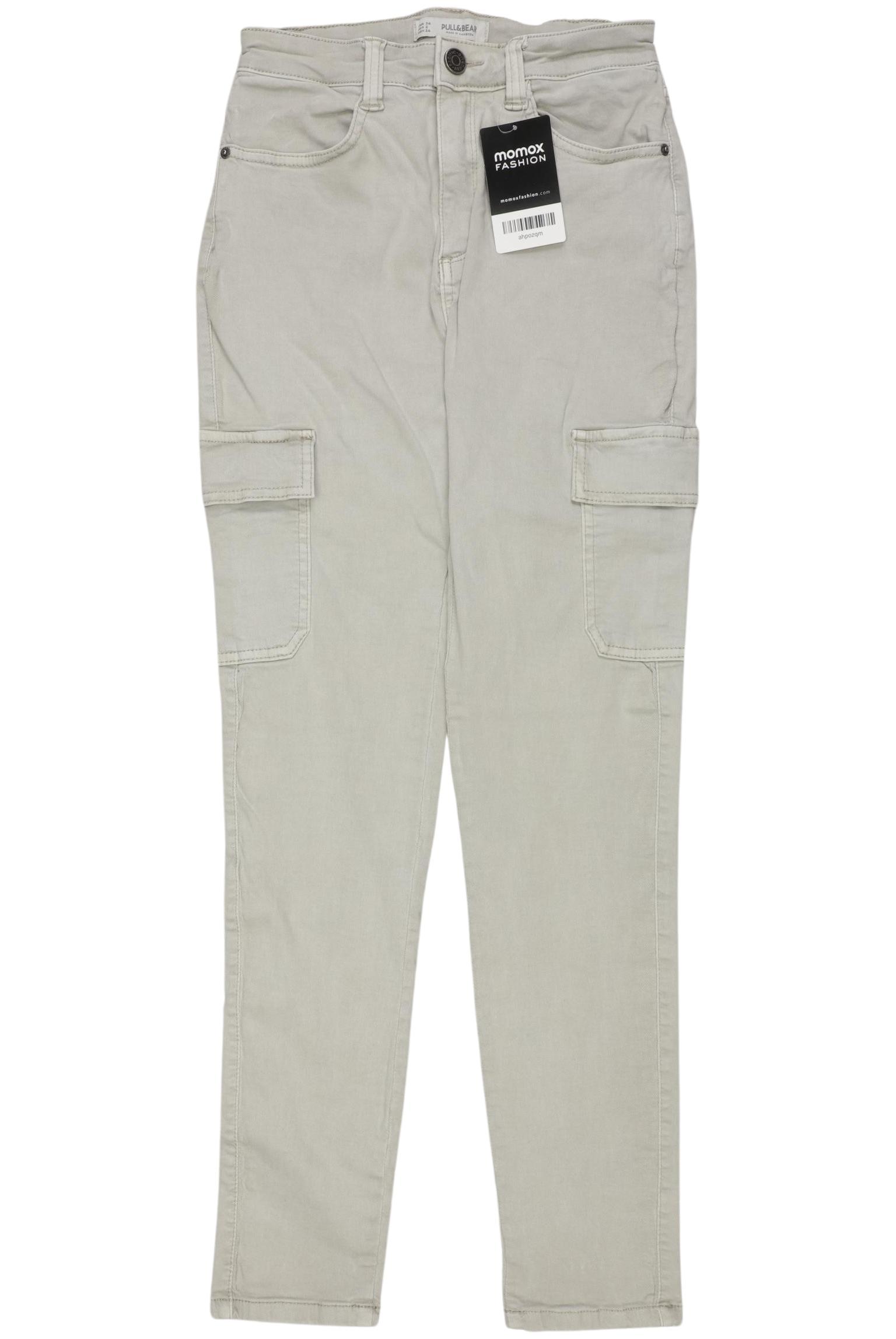 

Pull & Bear Damen Jeans, grau, Gr. 34