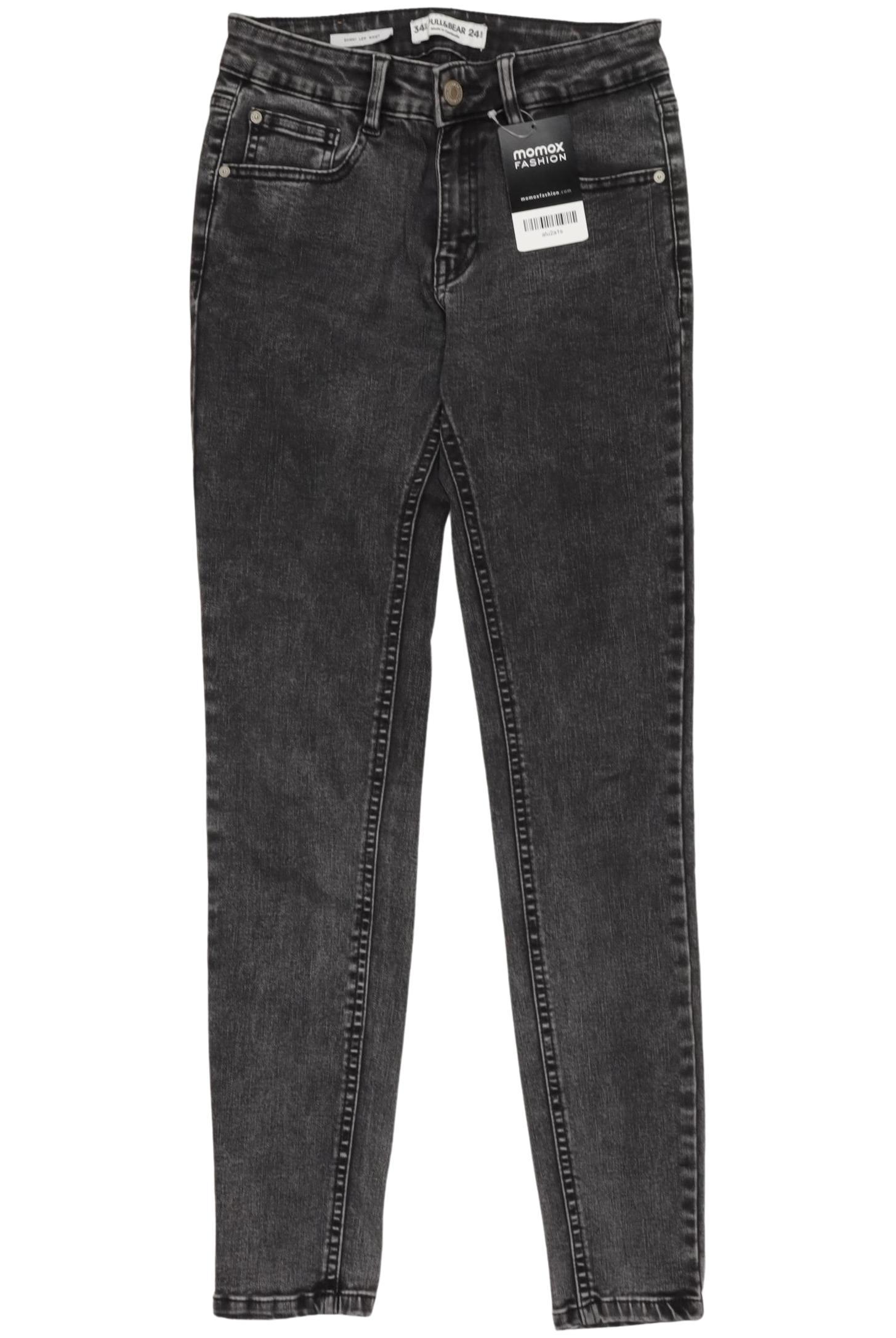 

Pull & Bear Damen Jeans, grau, Gr. 34