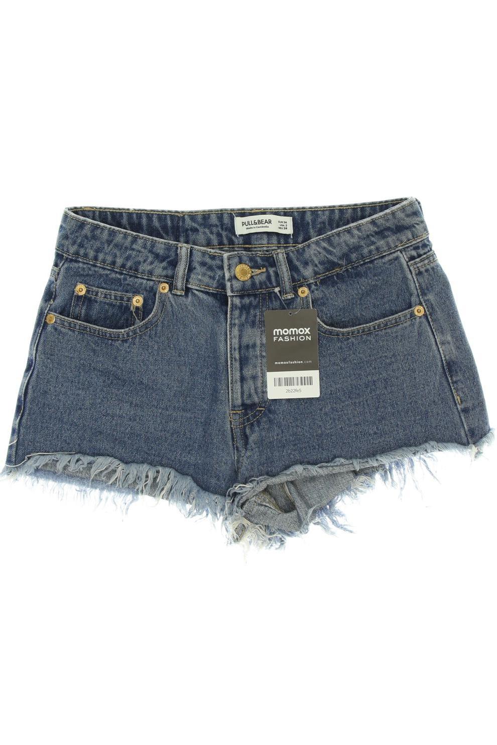 

Pull & Bear Damen Shorts, blau, Gr. 34