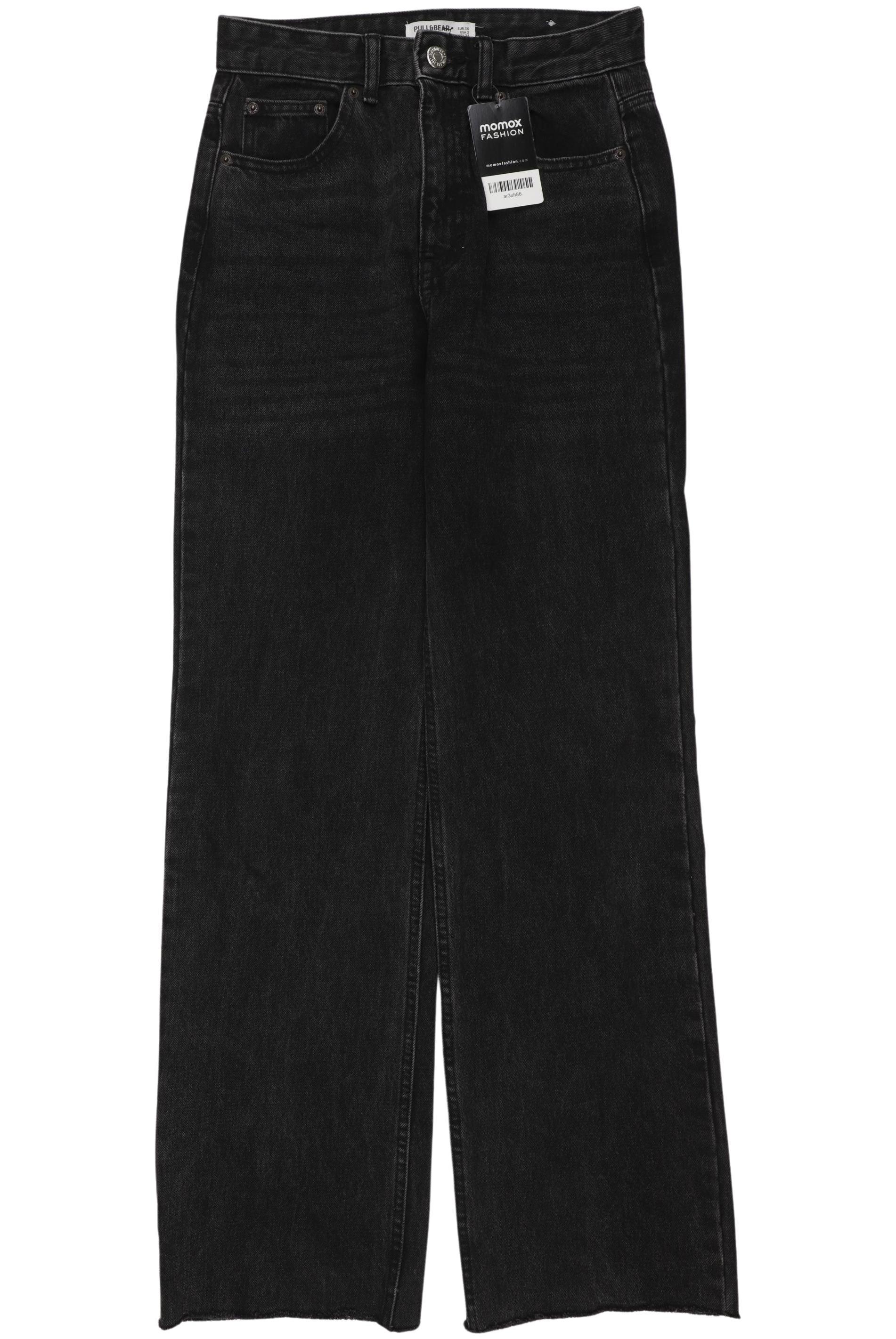 

Pull & Bear Damen Jeans, schwarz, Gr. 34