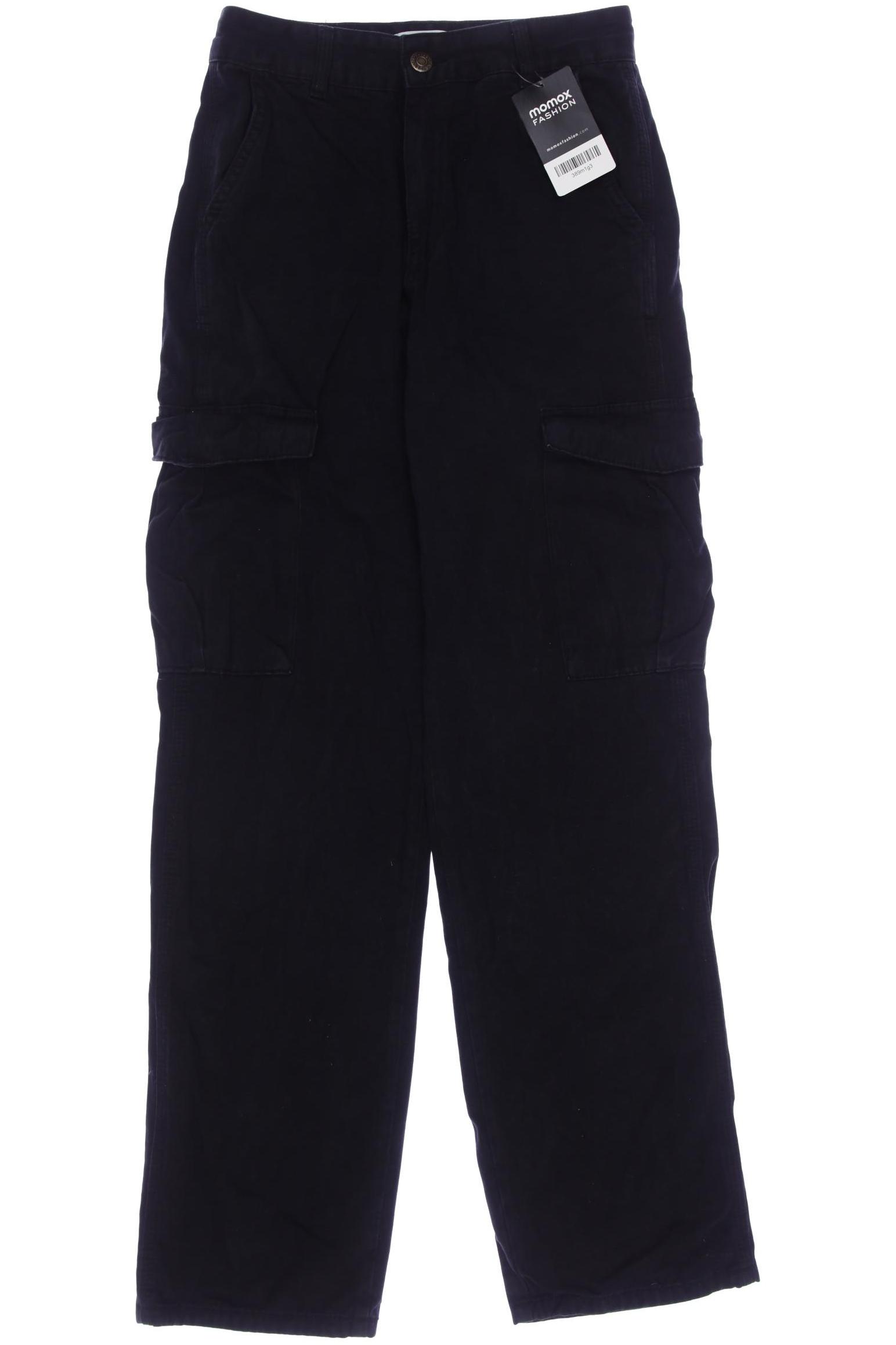 

Pull & Bear Damen Stoffhose, schwarz, Gr. 36