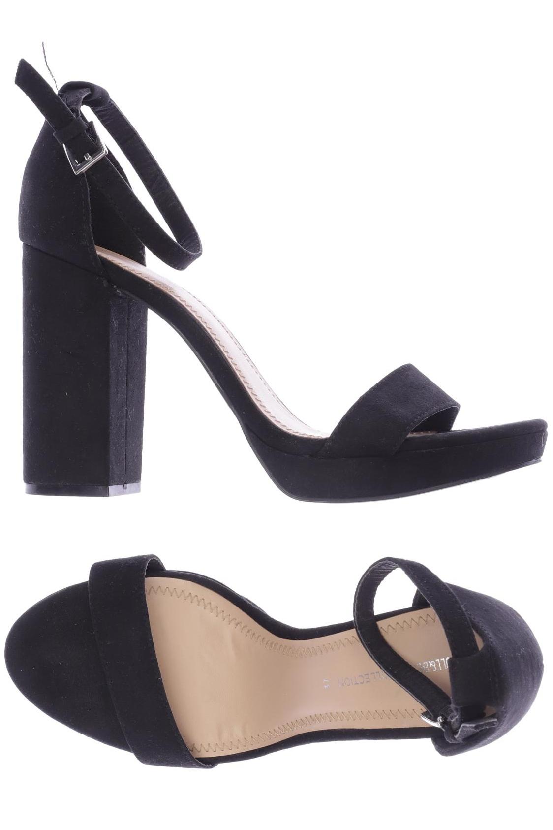 

Pull & Bear Damen Sandale, schwarz, Gr. 37