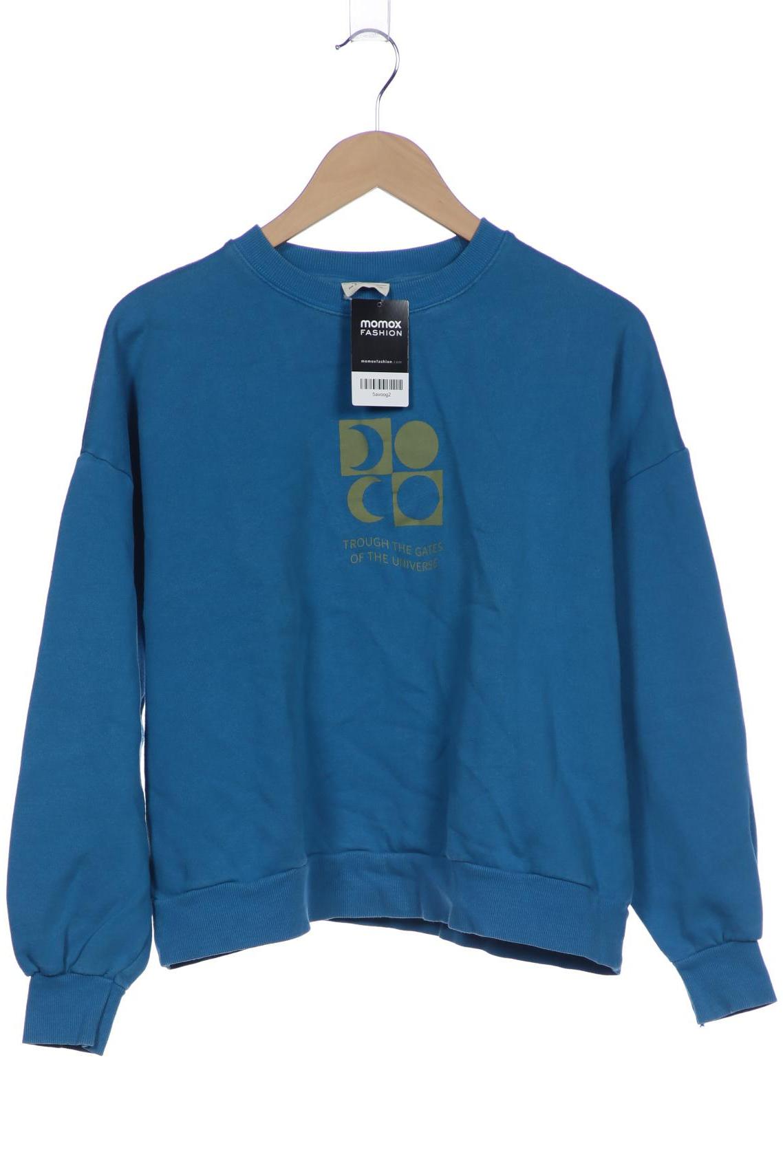 

Pull & Bear Damen Sweatshirt, blau, Gr. 36