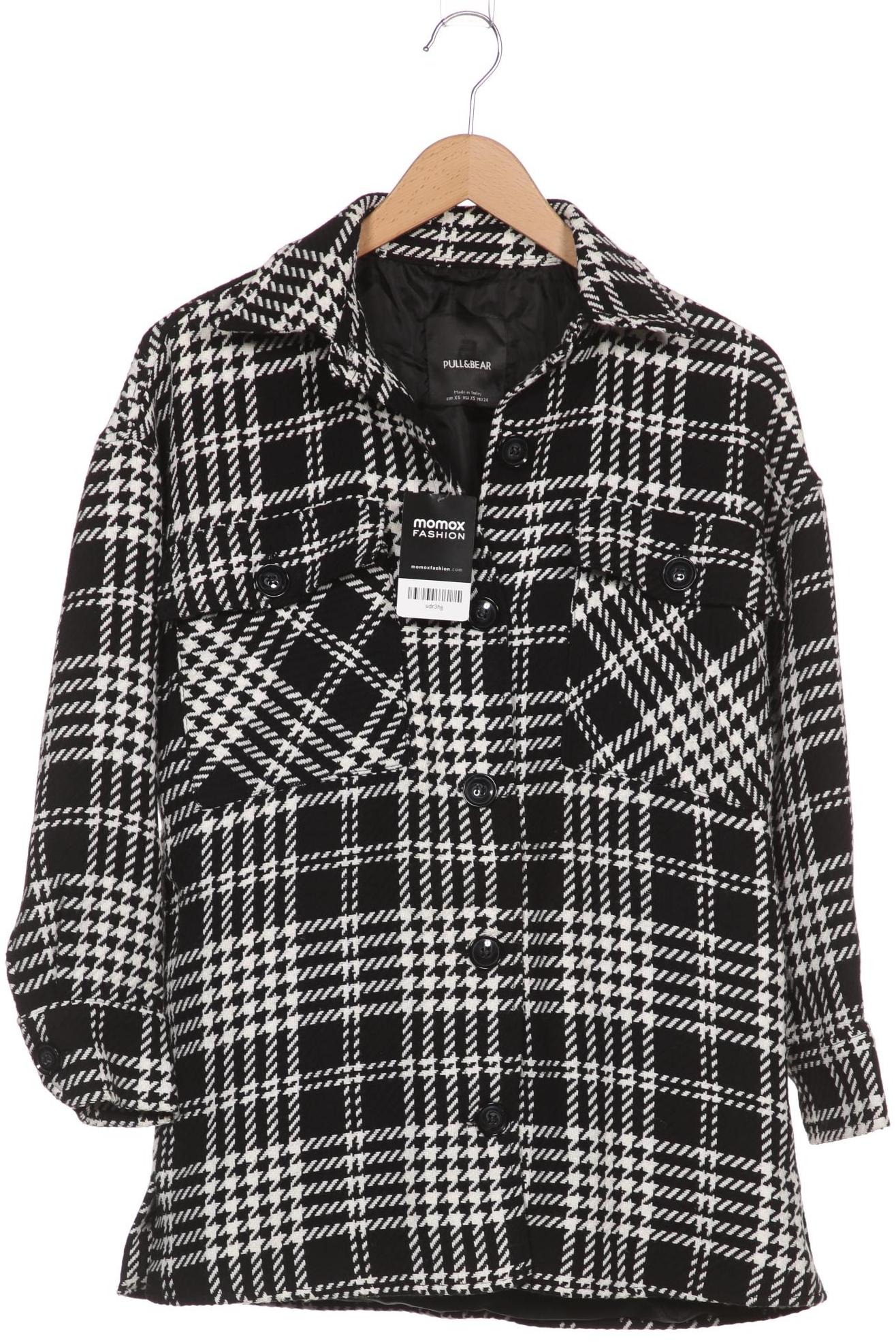 

Pull & Bear Damen Jacke, schwarz, Gr. 34
