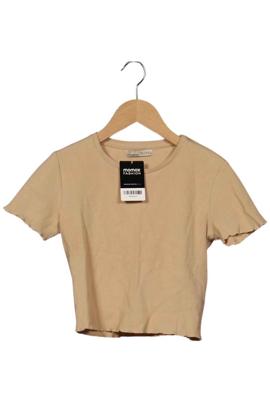 

Pull & Bear Damen T-Shirt, beige, Gr. 38