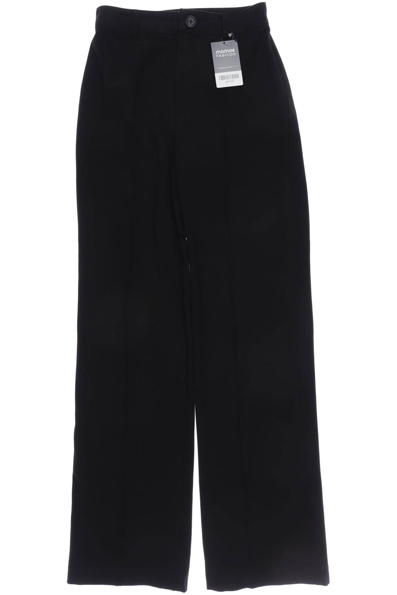 

Pull & Bear Damen Stoffhose, schwarz, Gr. 0