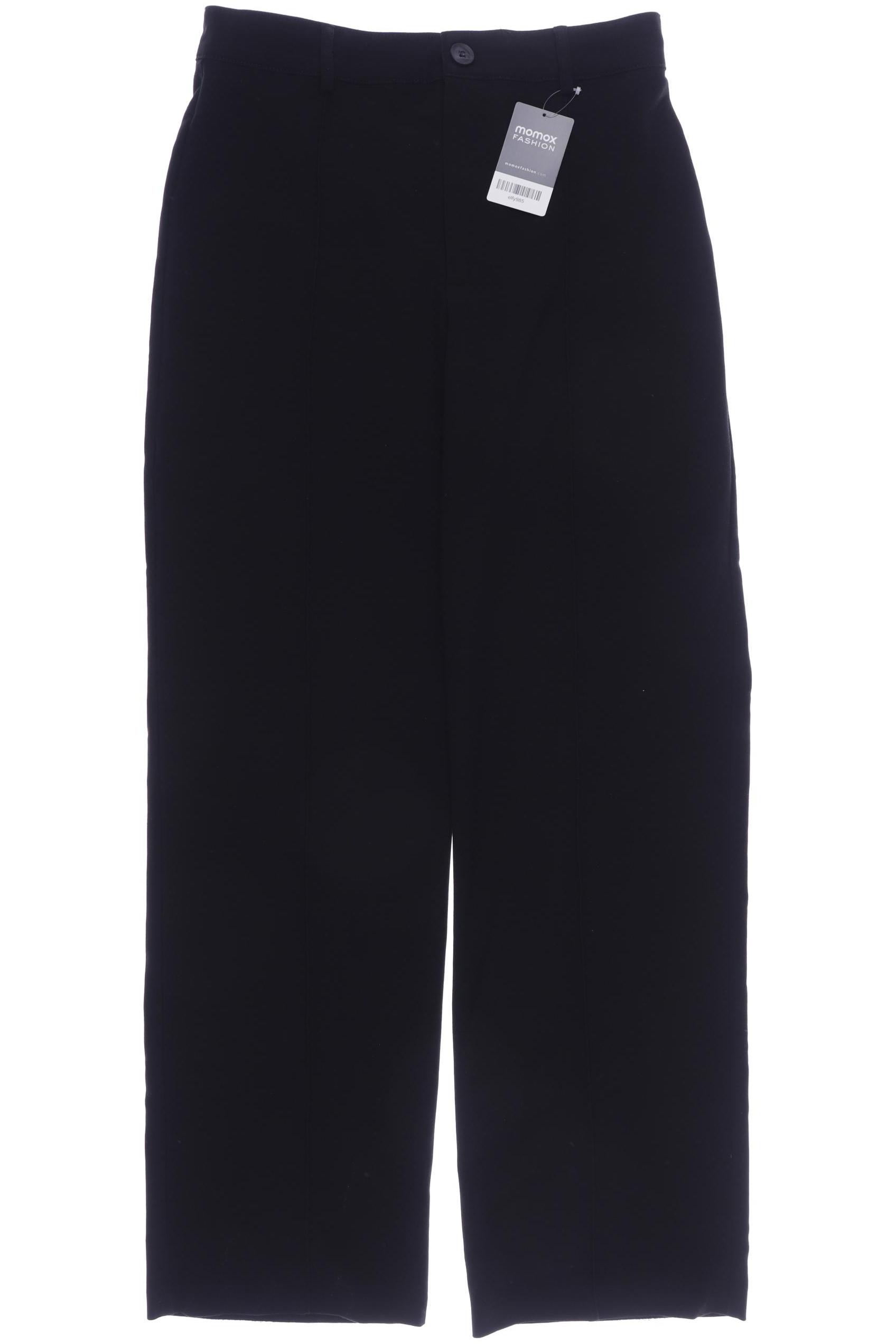 

Pull & Bear Damen Stoffhose, schwarz, Gr. 0