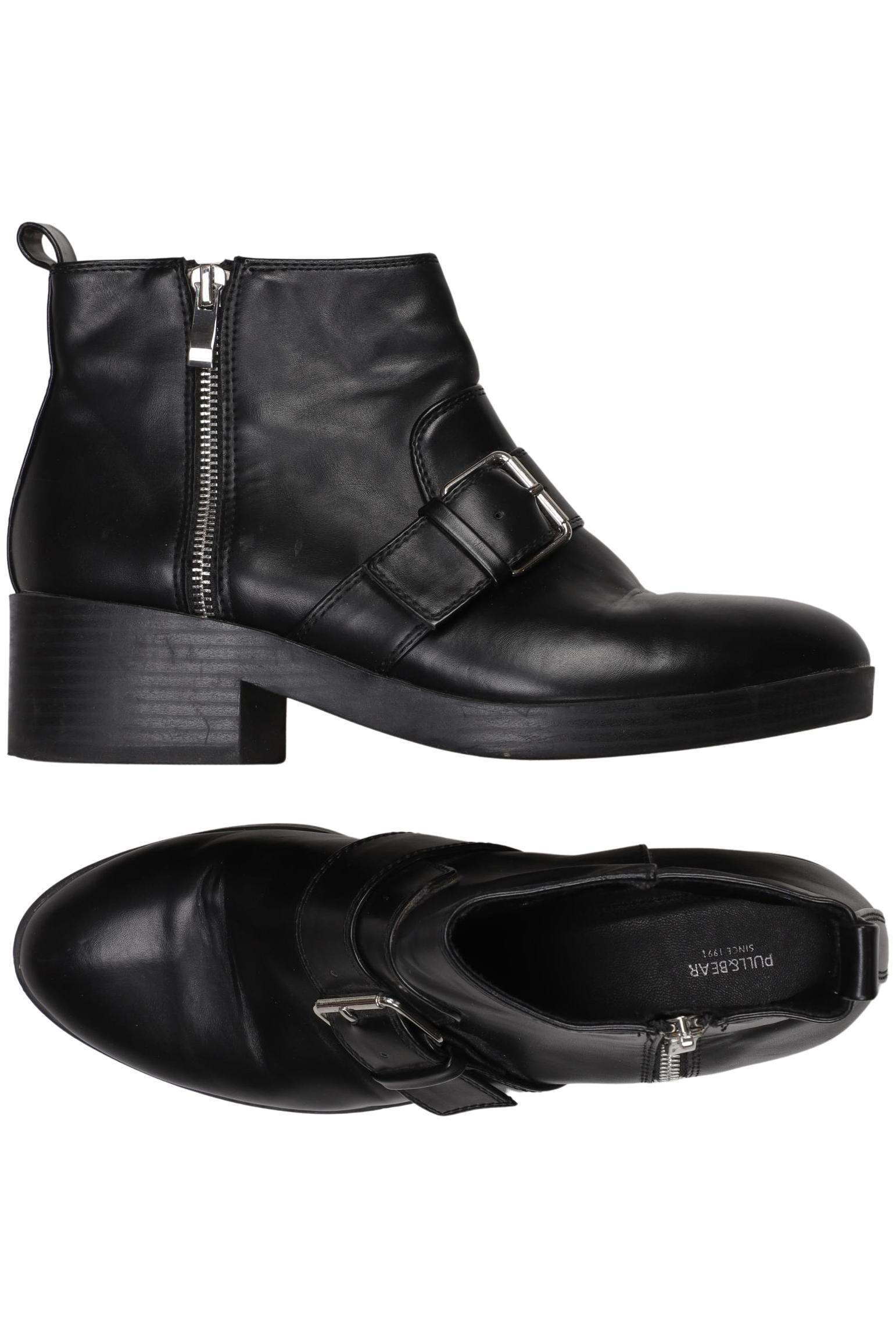 

Pull & Bear Damen Stiefelette, schwarz, Gr. 39