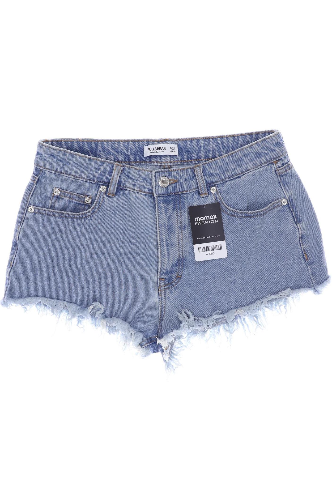 

Pull & Bear Damen Shorts, blau, Gr. 40