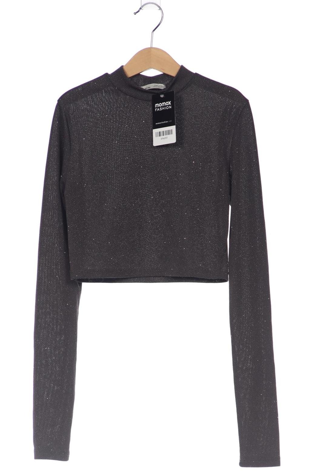 

Pull & Bear Damen Langarmshirt, grau, Gr. 36