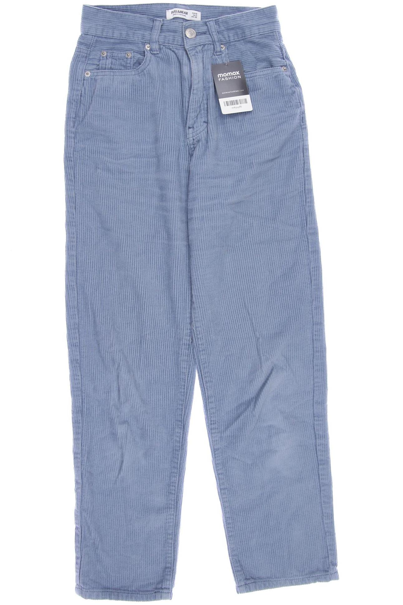 

Pull & Bear Damen Stoffhose, blau, Gr. 32