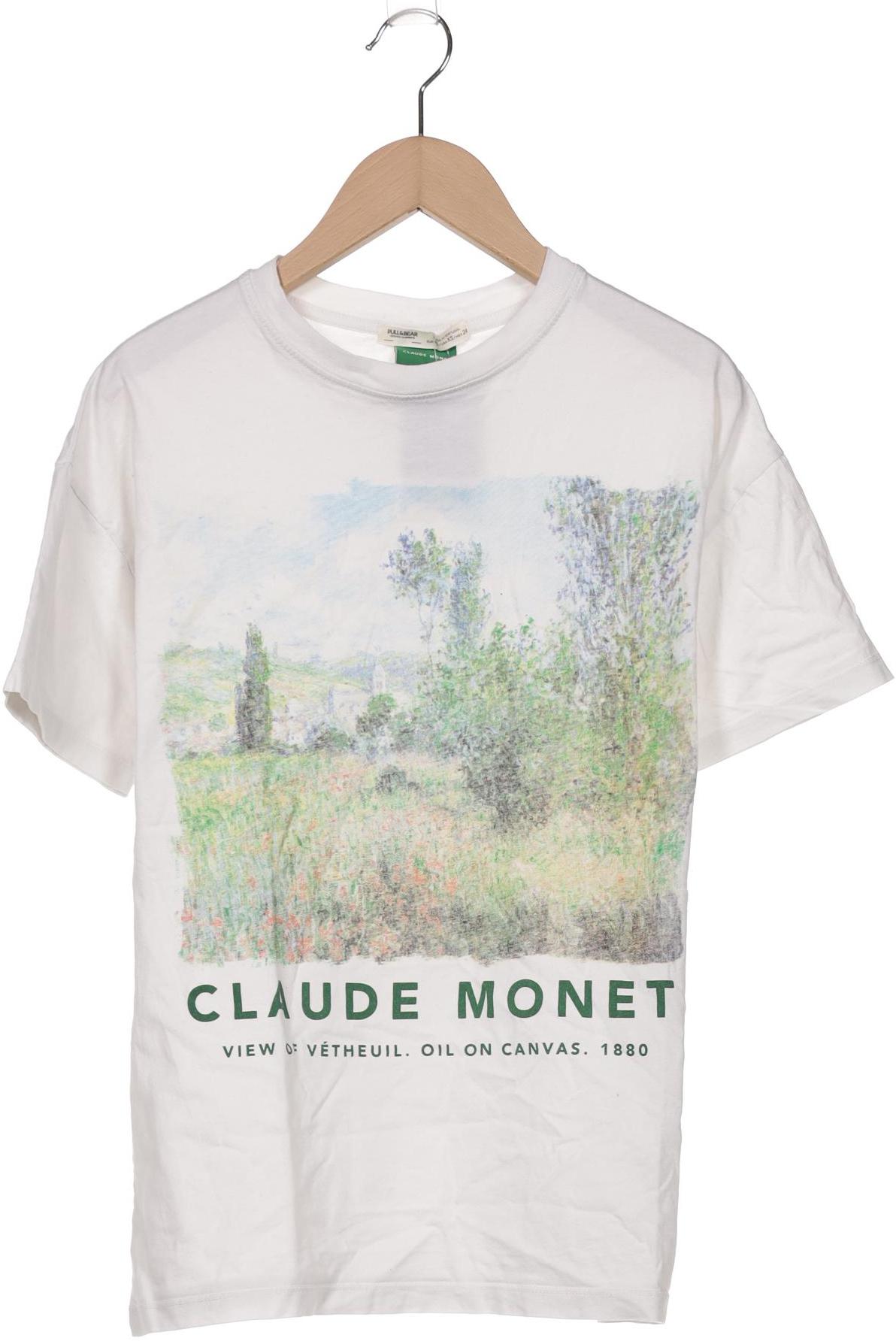 

Pull & Bear Damen T-Shirt, weiß