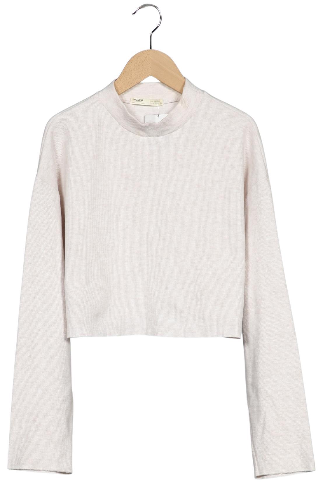 

Pull & Bear Damen Pullover, cremeweiß, Gr. 36