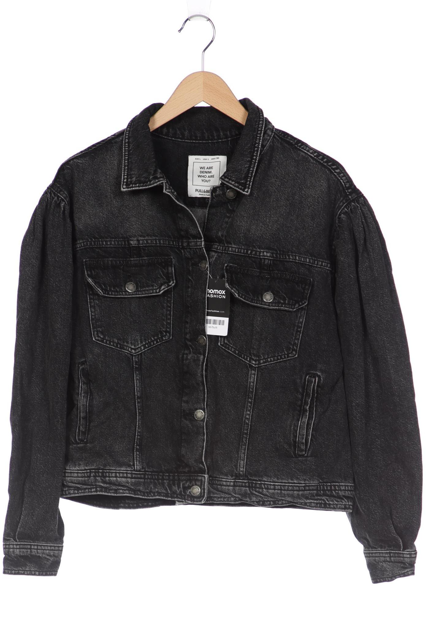 

Pull & Bear Damen Jacke, grau, Gr. 42
