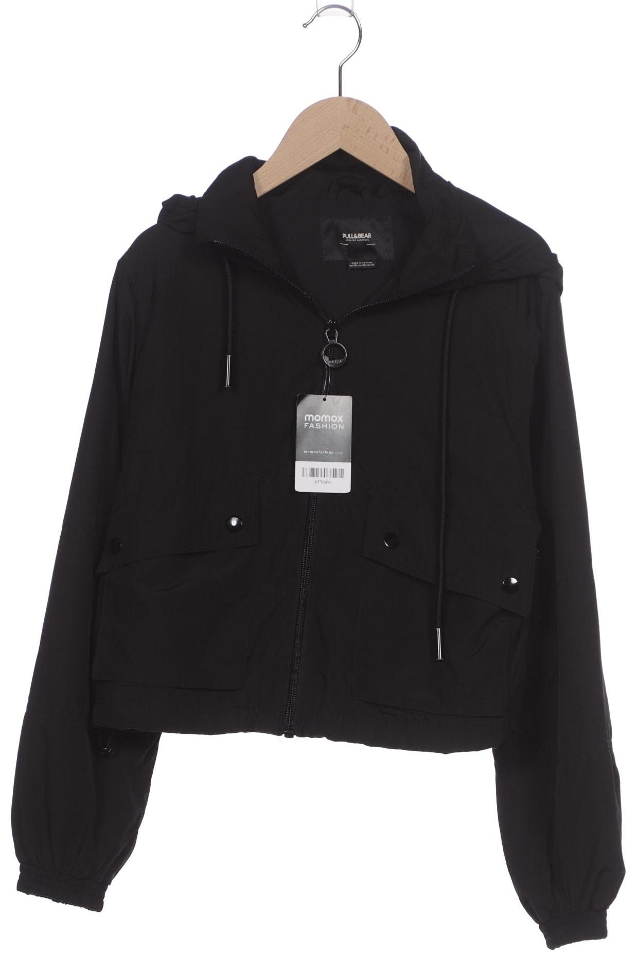

Pull & Bear Damen Jacke, schwarz, Gr. 34