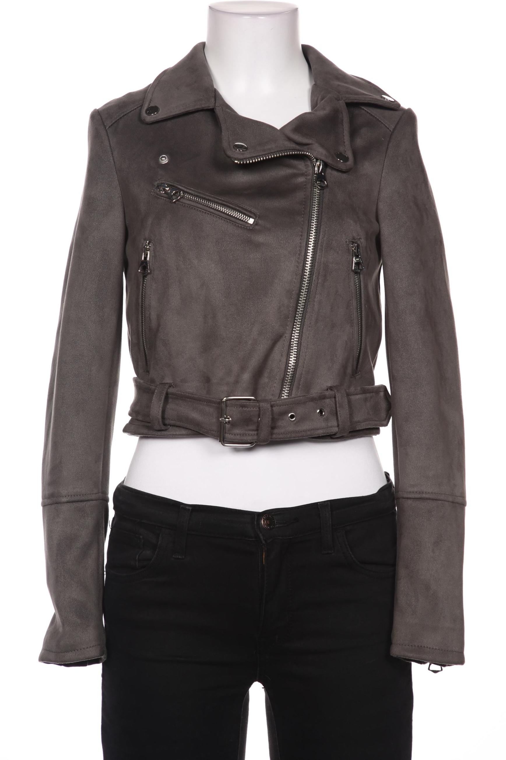 

Pull & Bear Damen Jacke, grau, Gr. 36