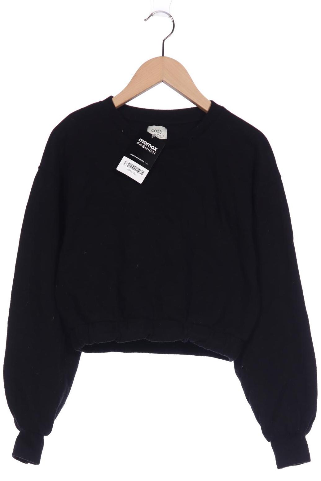 

Pull & Bear Damen Sweatshirt, schwarz