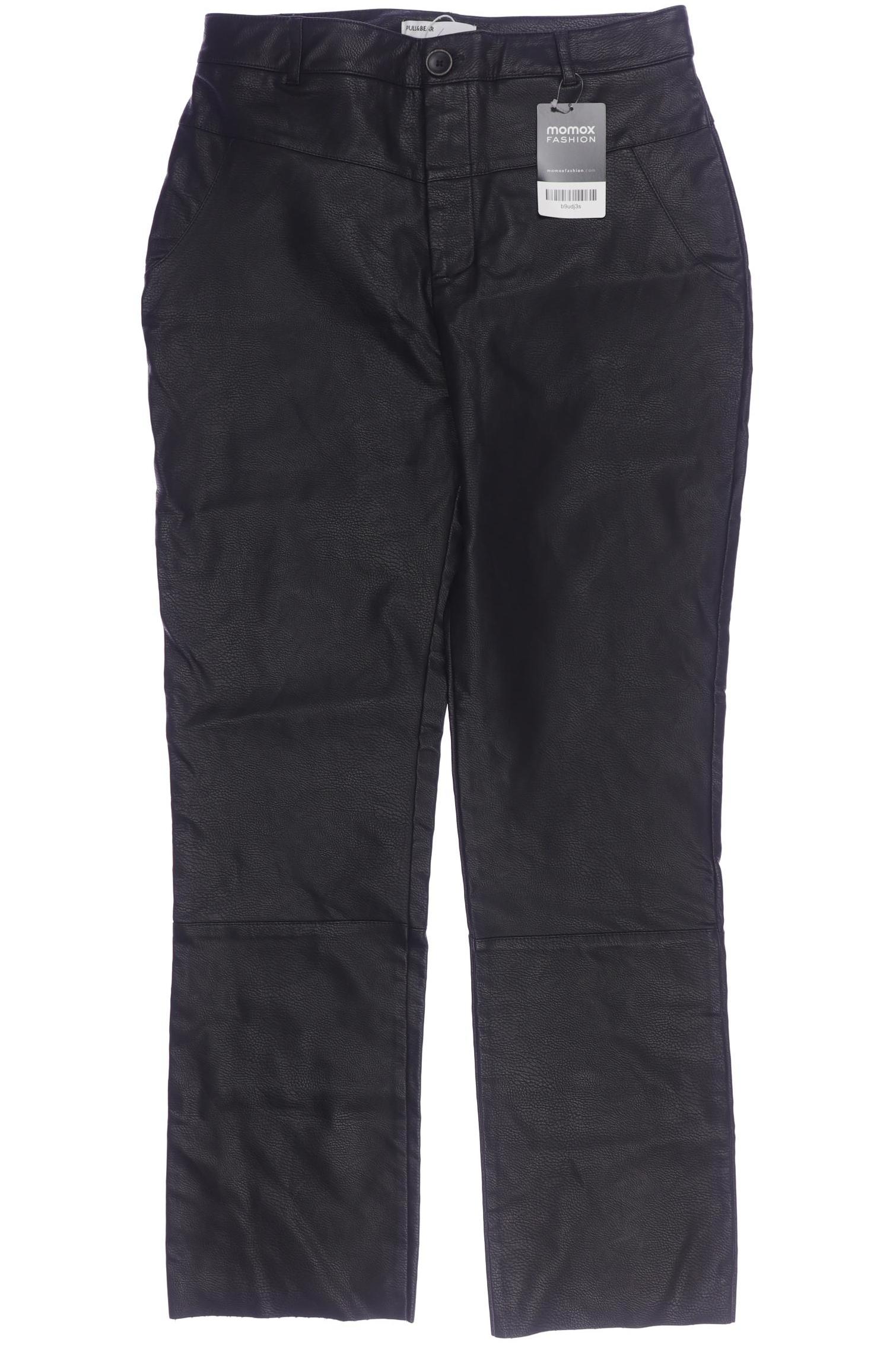

Pull & Bear Damen Stoffhose, schwarz, Gr. 38