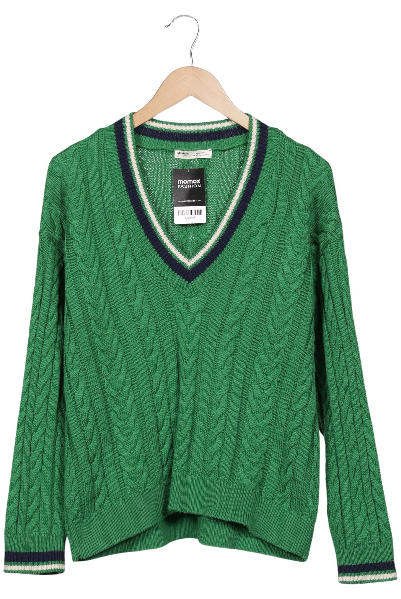 

Pull & Bear Damen Pullover, grün, Gr. 38