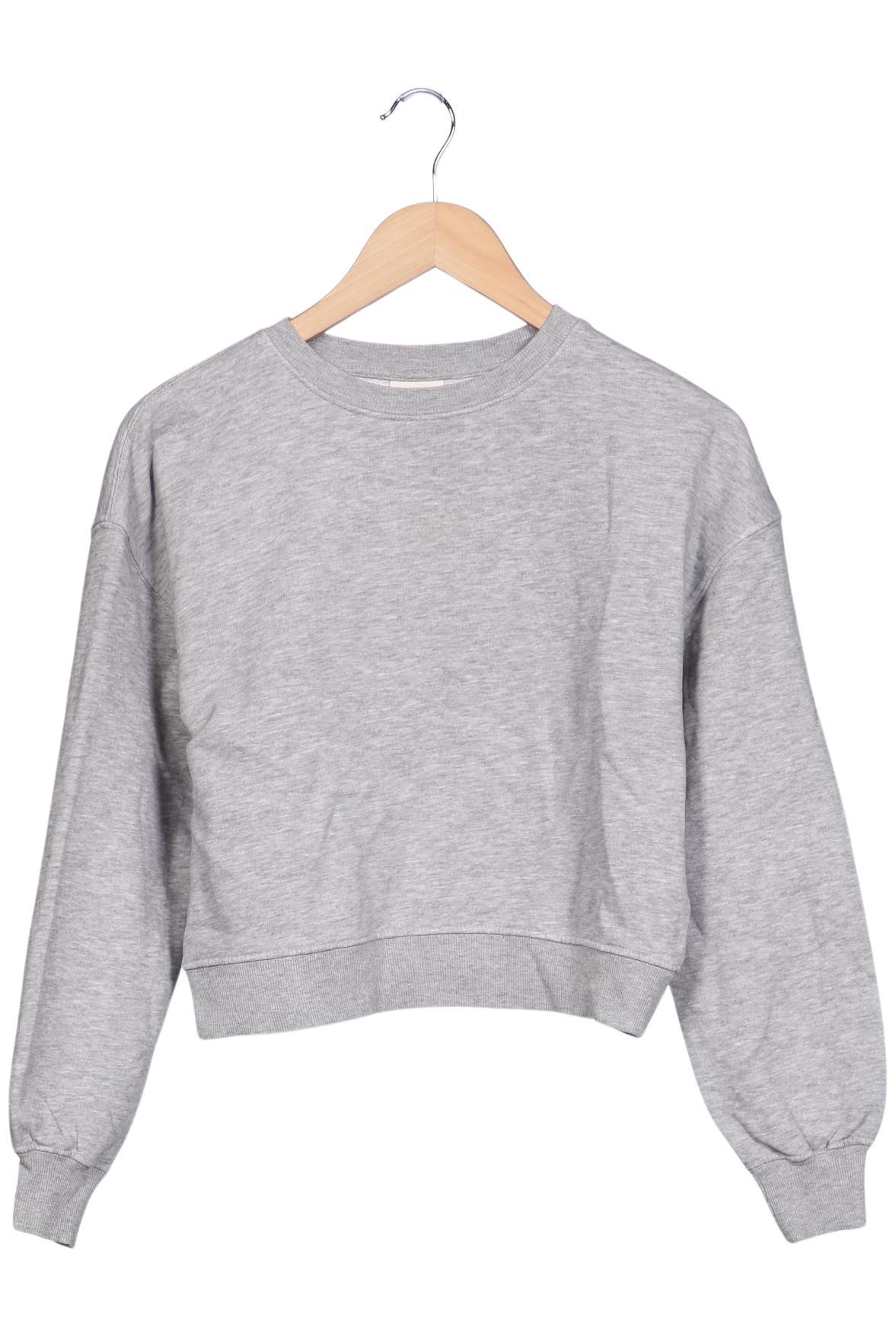 

Pull & Bear Damen Sweatshirt, grau, Gr. 34
