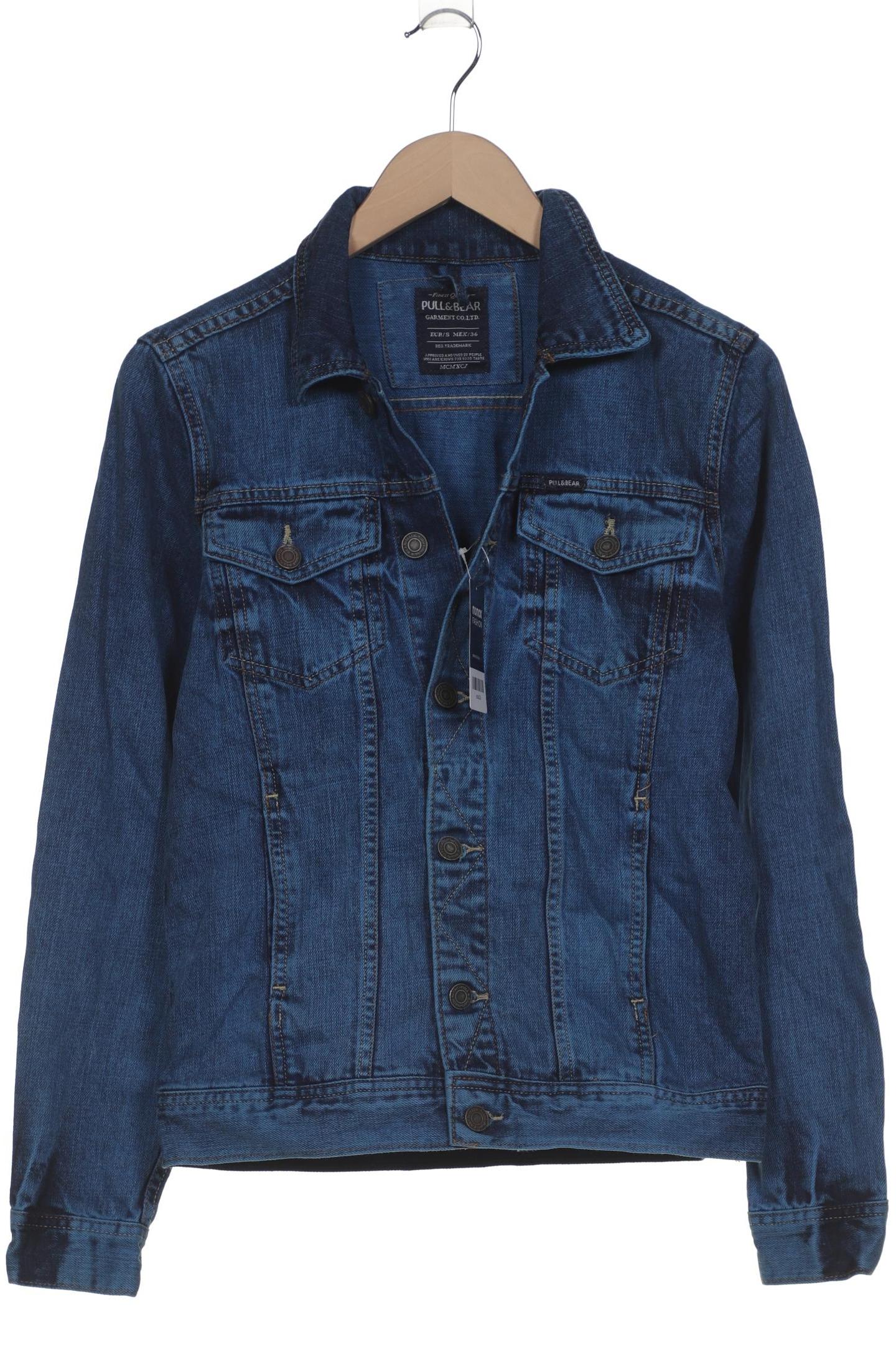 

Pull & Bear Damen Jacke, blau, Gr. 36