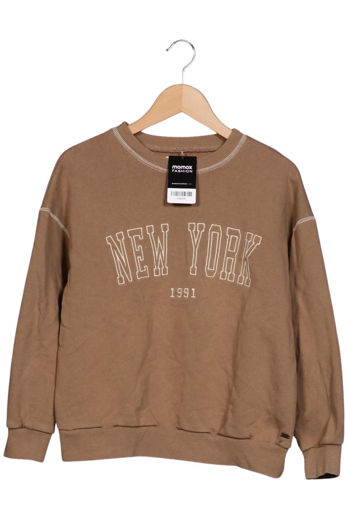 

Pull & Bear Damen Sweatshirt, braun, Gr. 36