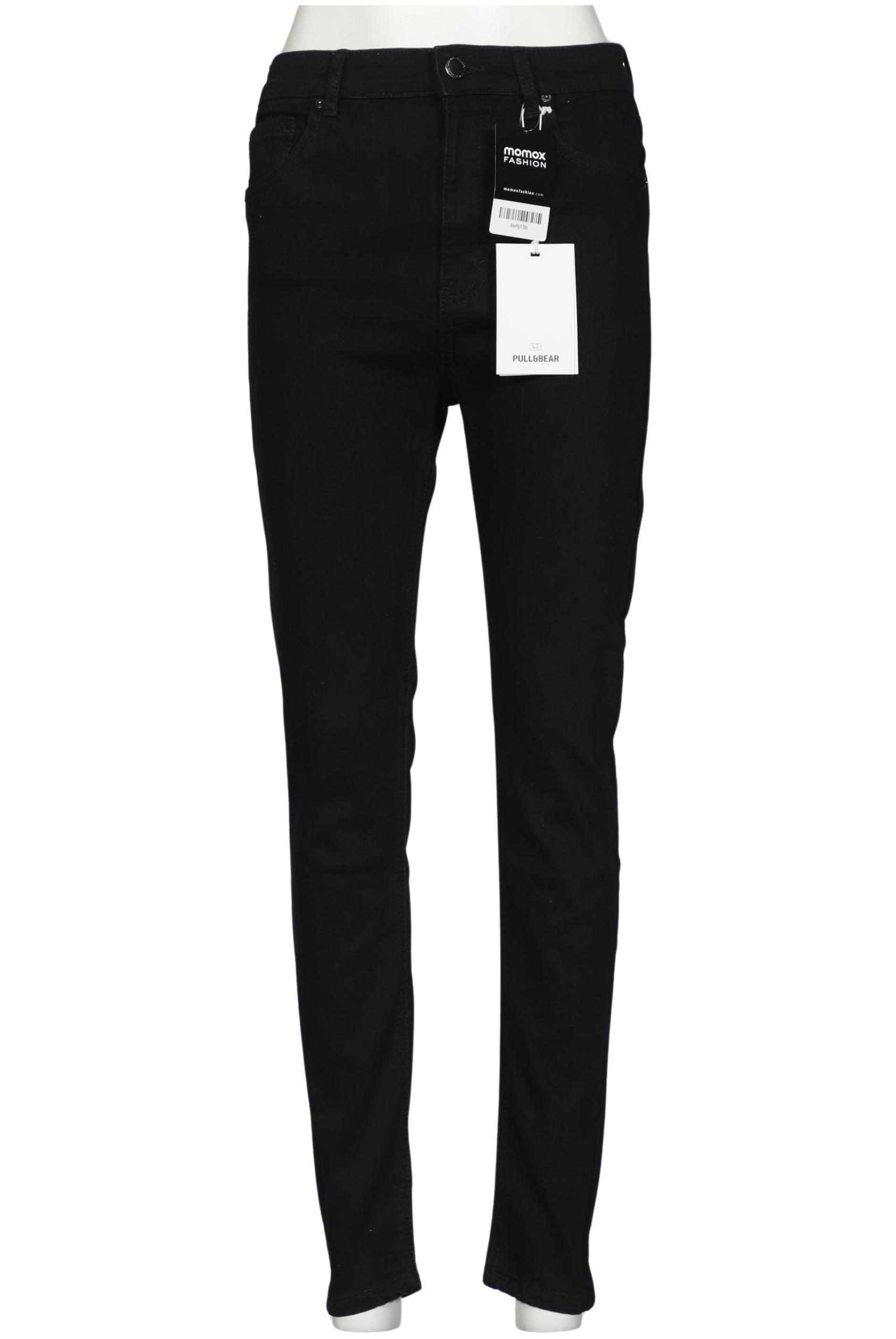 

Pull & Bear Damen Jeans, schwarz, Gr. 38