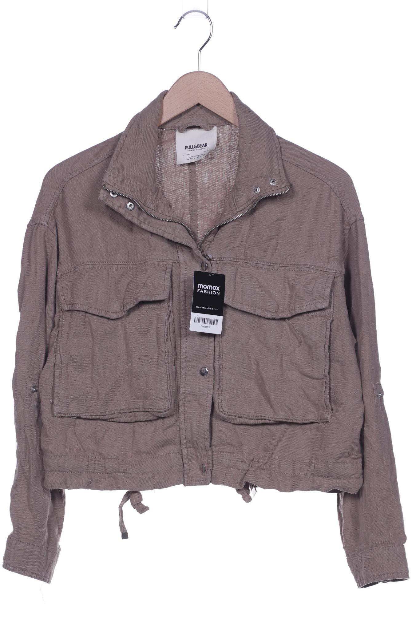 

Pull & Bear Damen Jacke, beige, Gr. 34