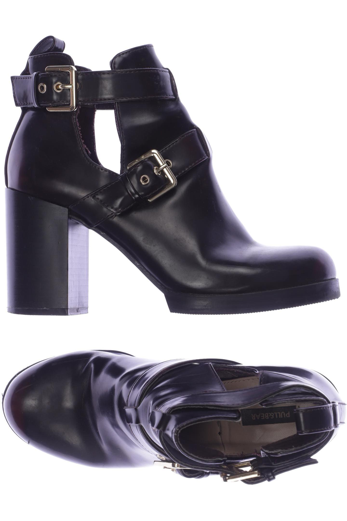 

Pull & Bear Damen Stiefelette, schwarz