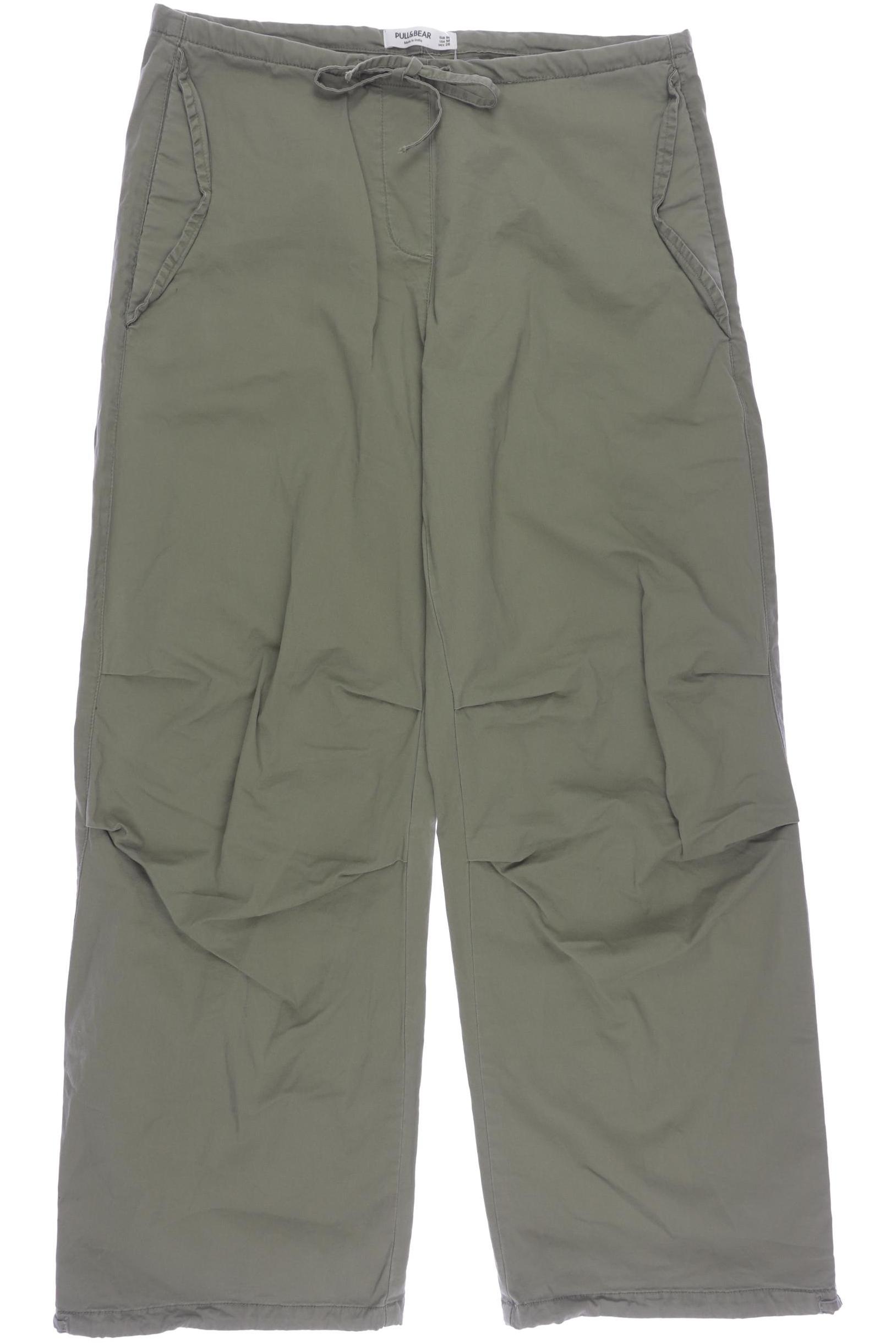 

Pull & Bear Damen Stoffhose, hellgrün, Gr. 0